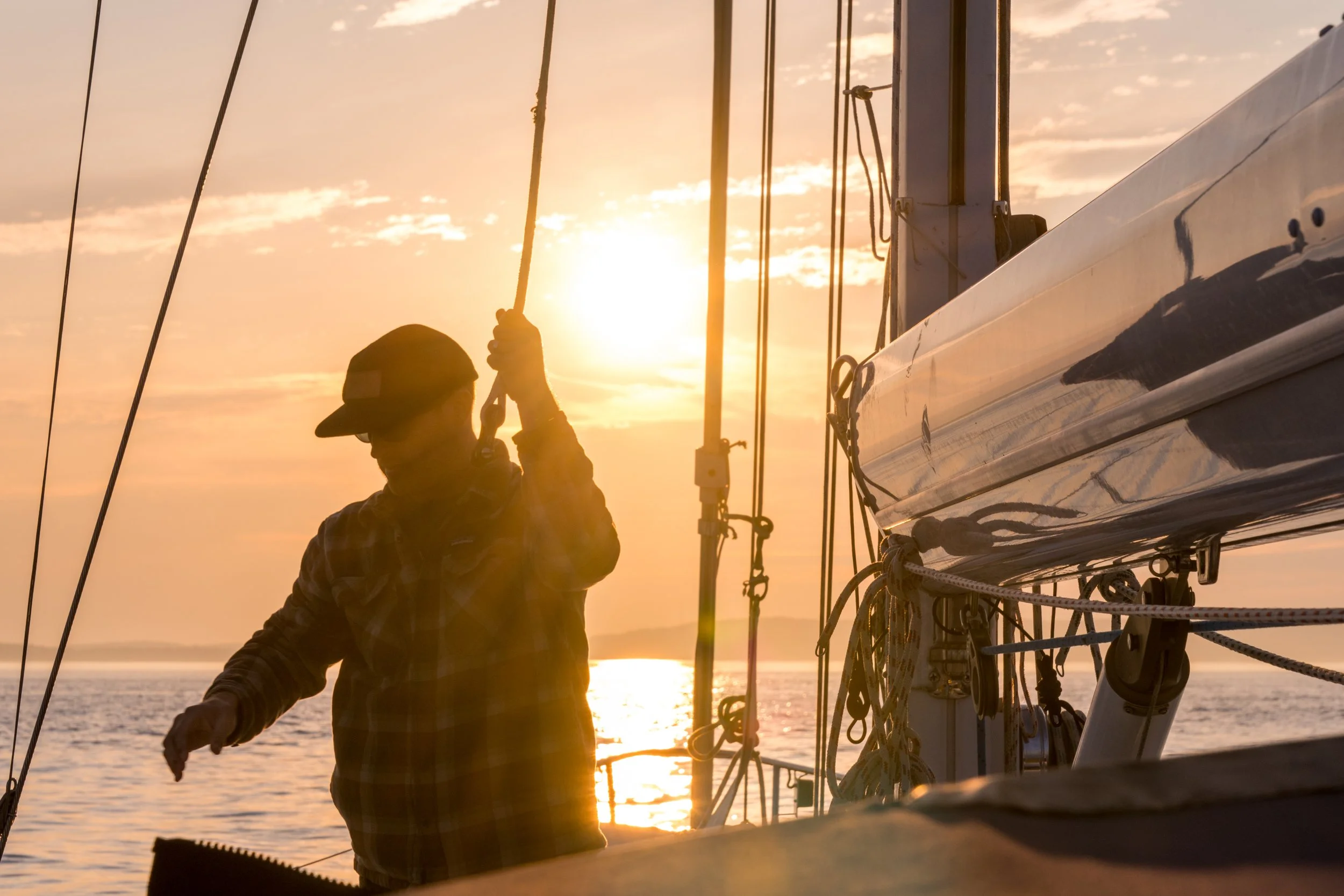 Sunset to Sunrise in the Penobscot Bay