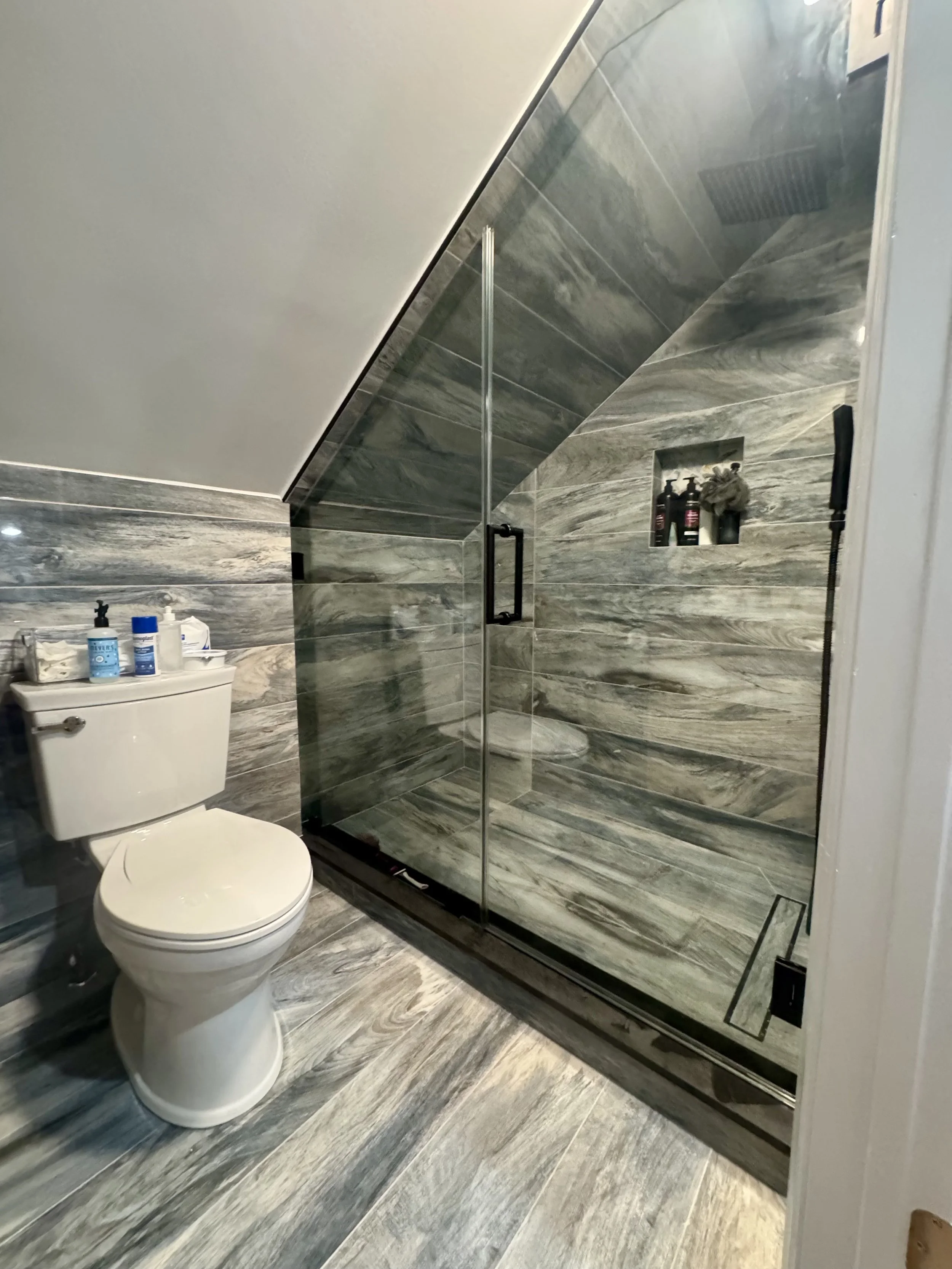 Custom Attic Bathroom Transformation