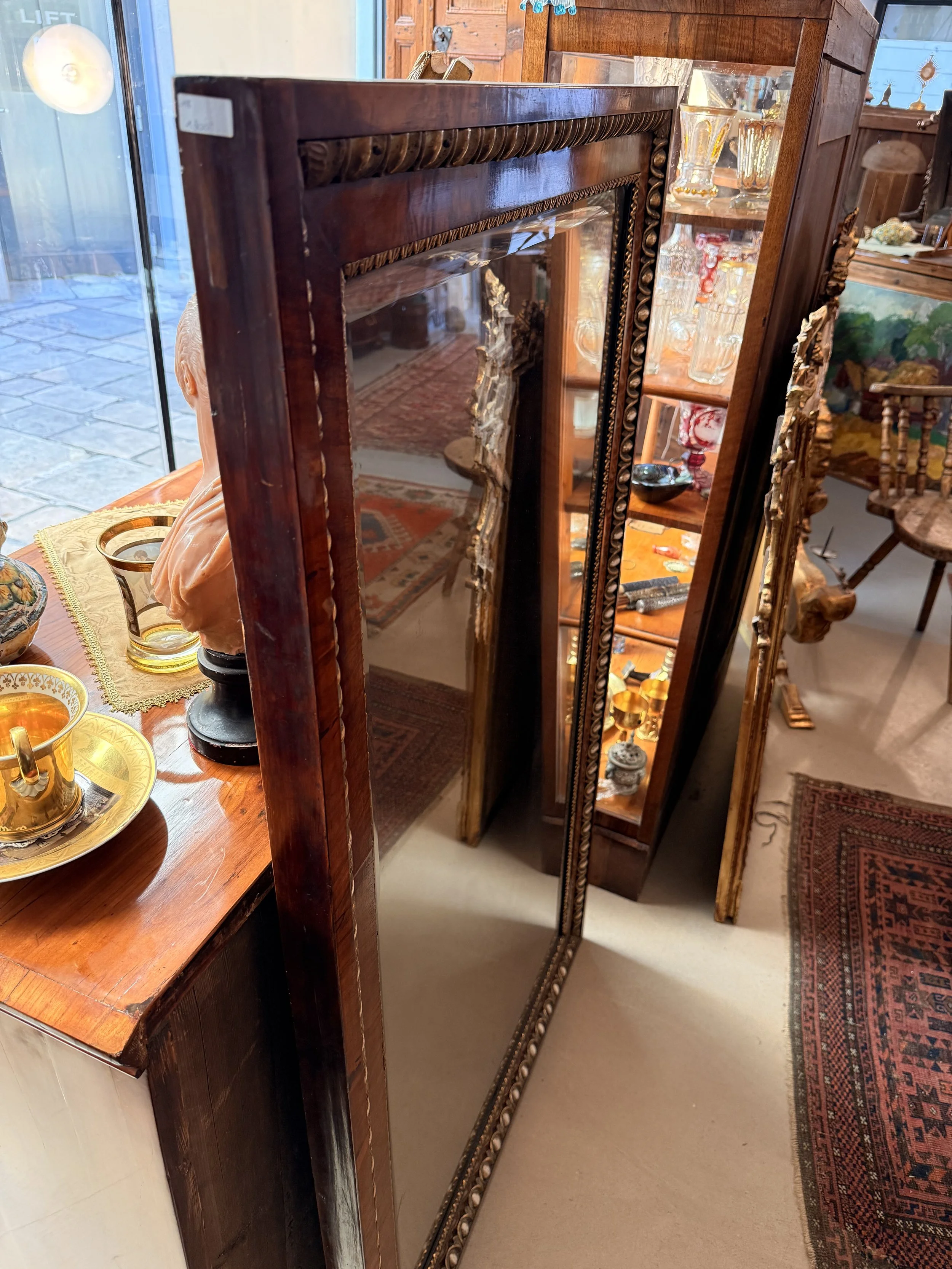 Biedermeier Ochsenaugenspiegel