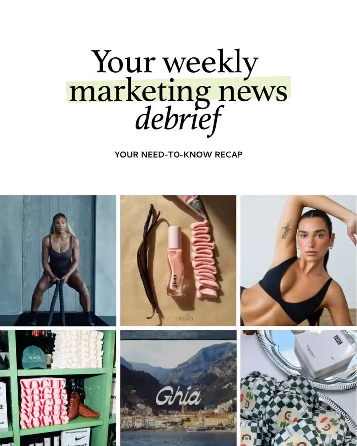 Marketing news worth talking about.
Here&rsquo;s what you missed:

@nike and @skims didn&rsquo;t just collab, they launched a whole new brand. Smart move to merge Nike&rsquo;s performance cred with Skims&rsquo; body-obsessed aesthetic.
 @gisou x @ced