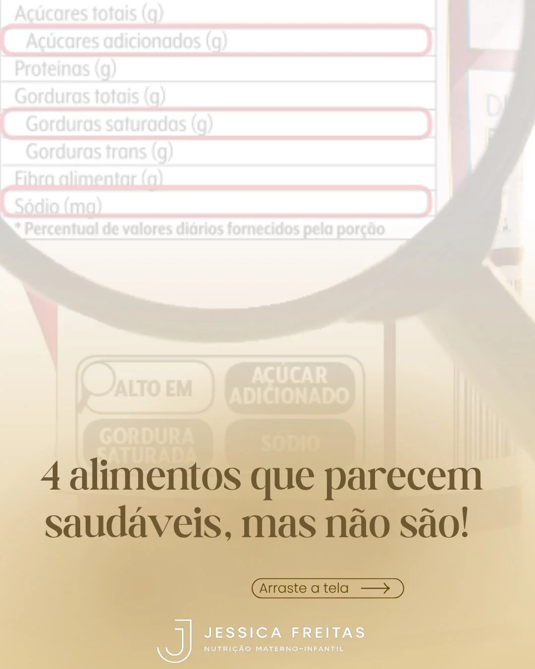 Muita aten&ccedil;&atilde;o, nem tudo que parece saud&aacute;vel &eacute; 👀. Na d&uacute;vida a orienta&ccedil;&atilde;o nutricional sempre &eacute; a melhor decis&atilde;o.  #nutrimaternoinfantil #nutrigestante #nutridecrian&ccedil;a