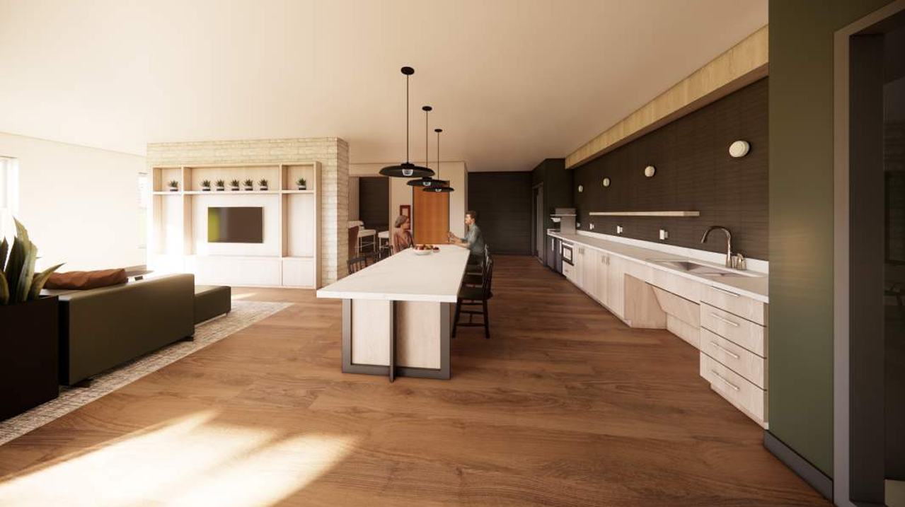 Rooftop Clubhouse Rendering