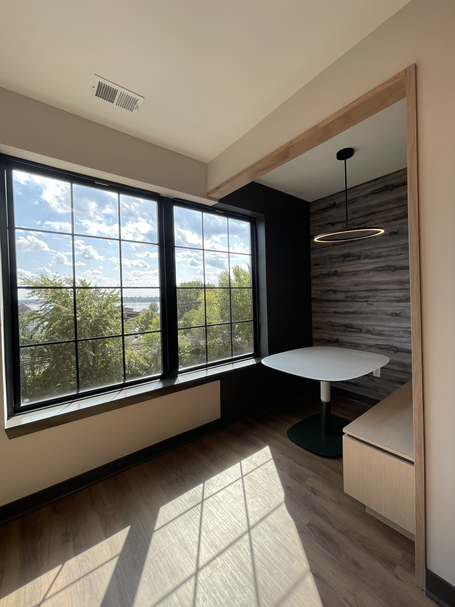 Work from Home Booths in the Fourth Floor Clubhouse