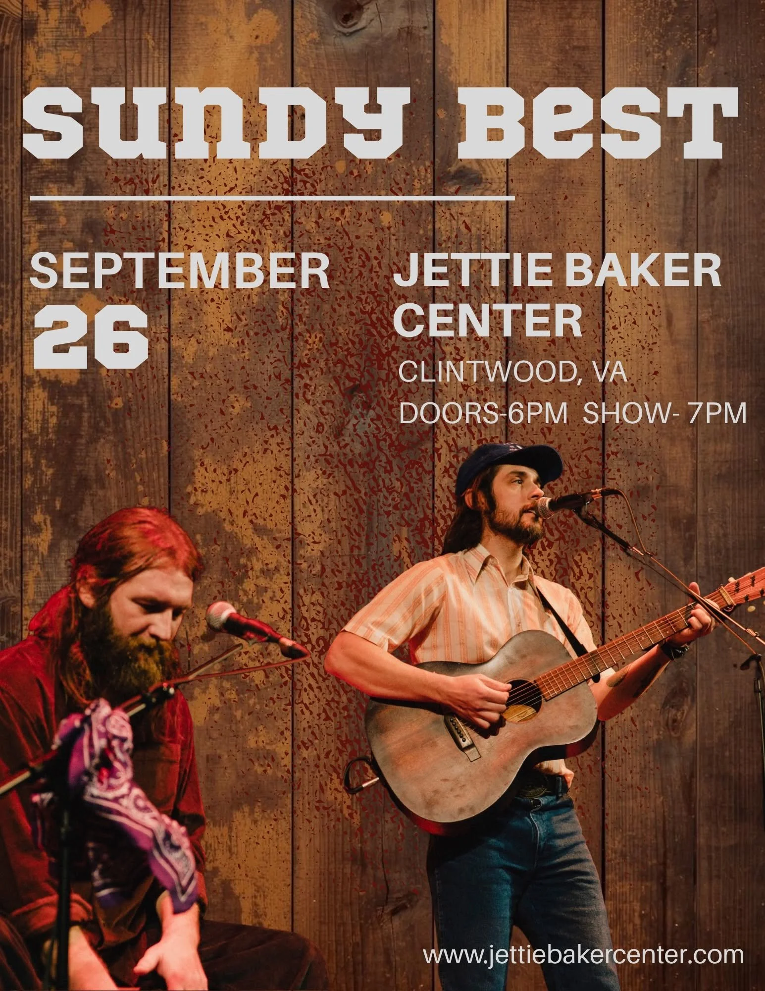 Sundy Best at Jettie Baker Center