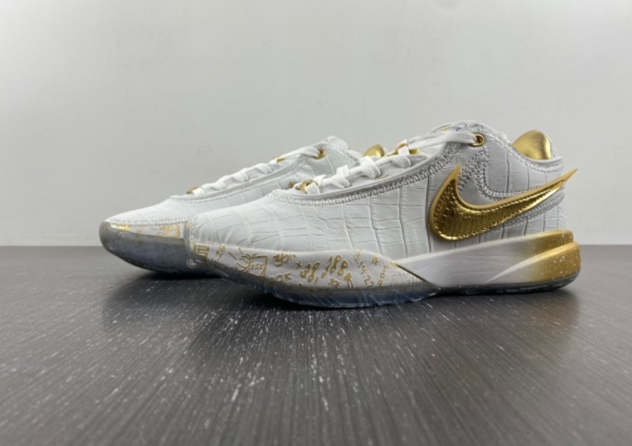 LeBron 20 Gold