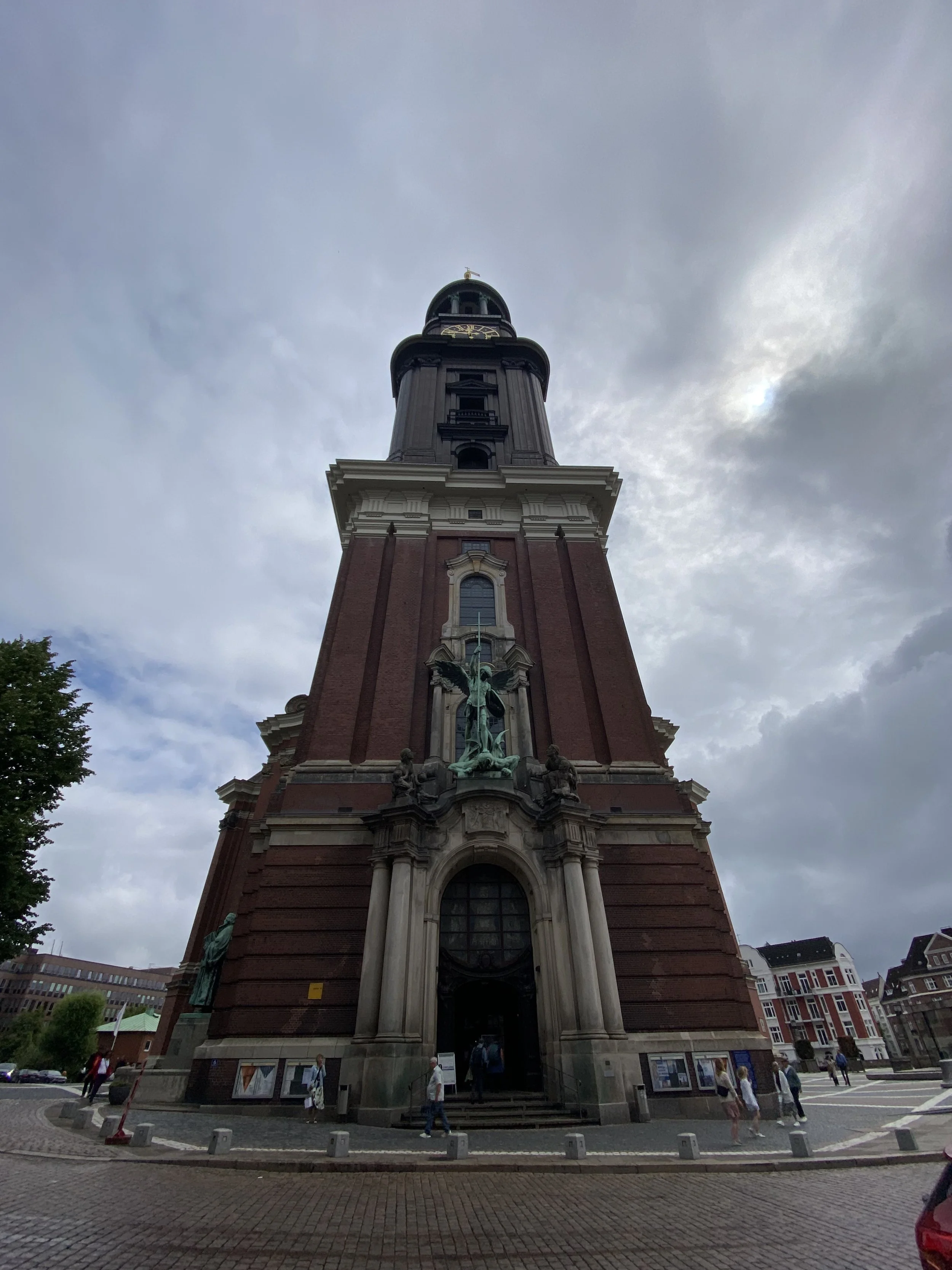 St. Michael Kirche: significant location for Telemann, C.P.E Bach, Brahms, Mendelssohn, Mahler.