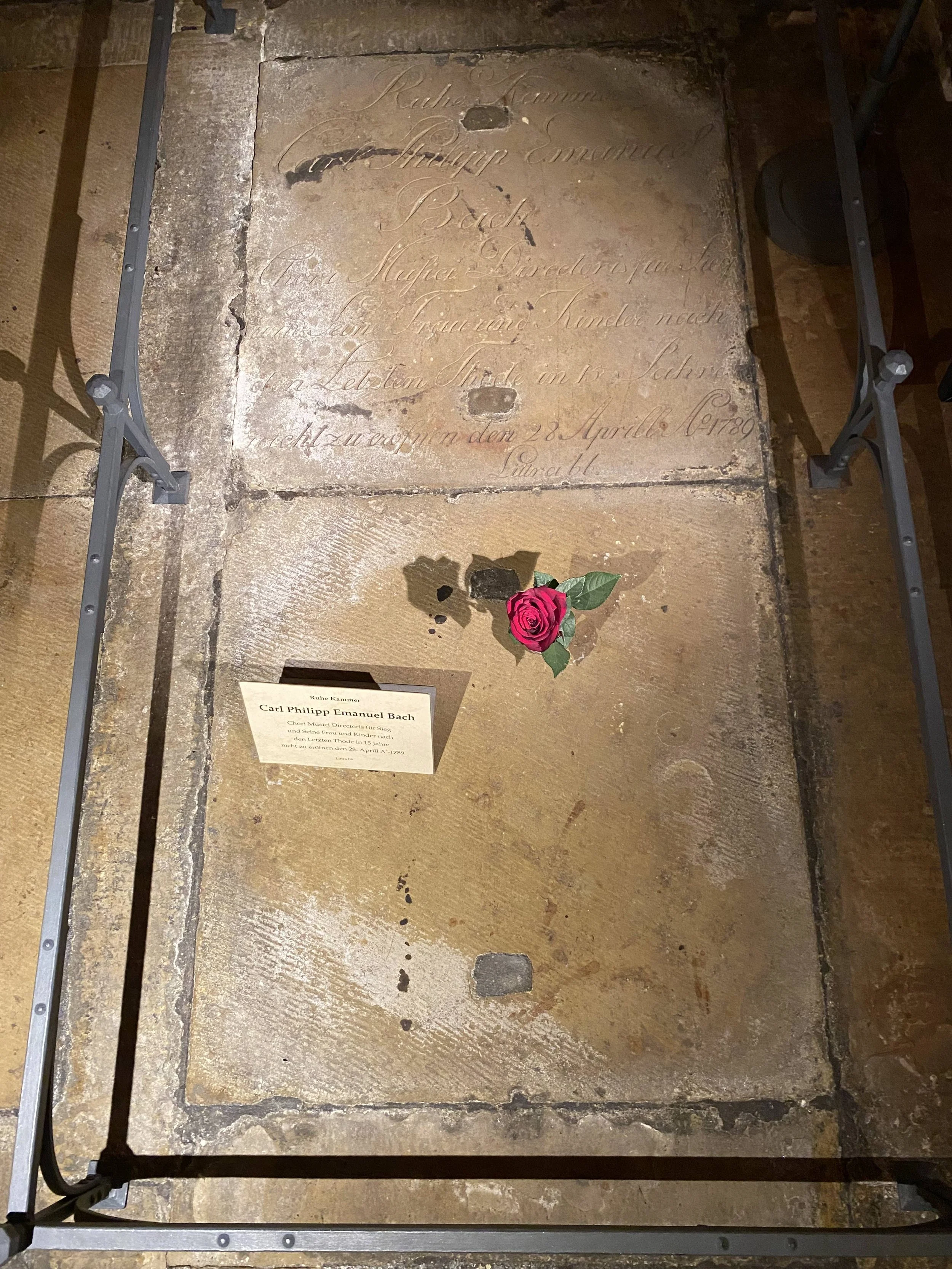 Grave of Carl Phillip Emmanuel Bach
