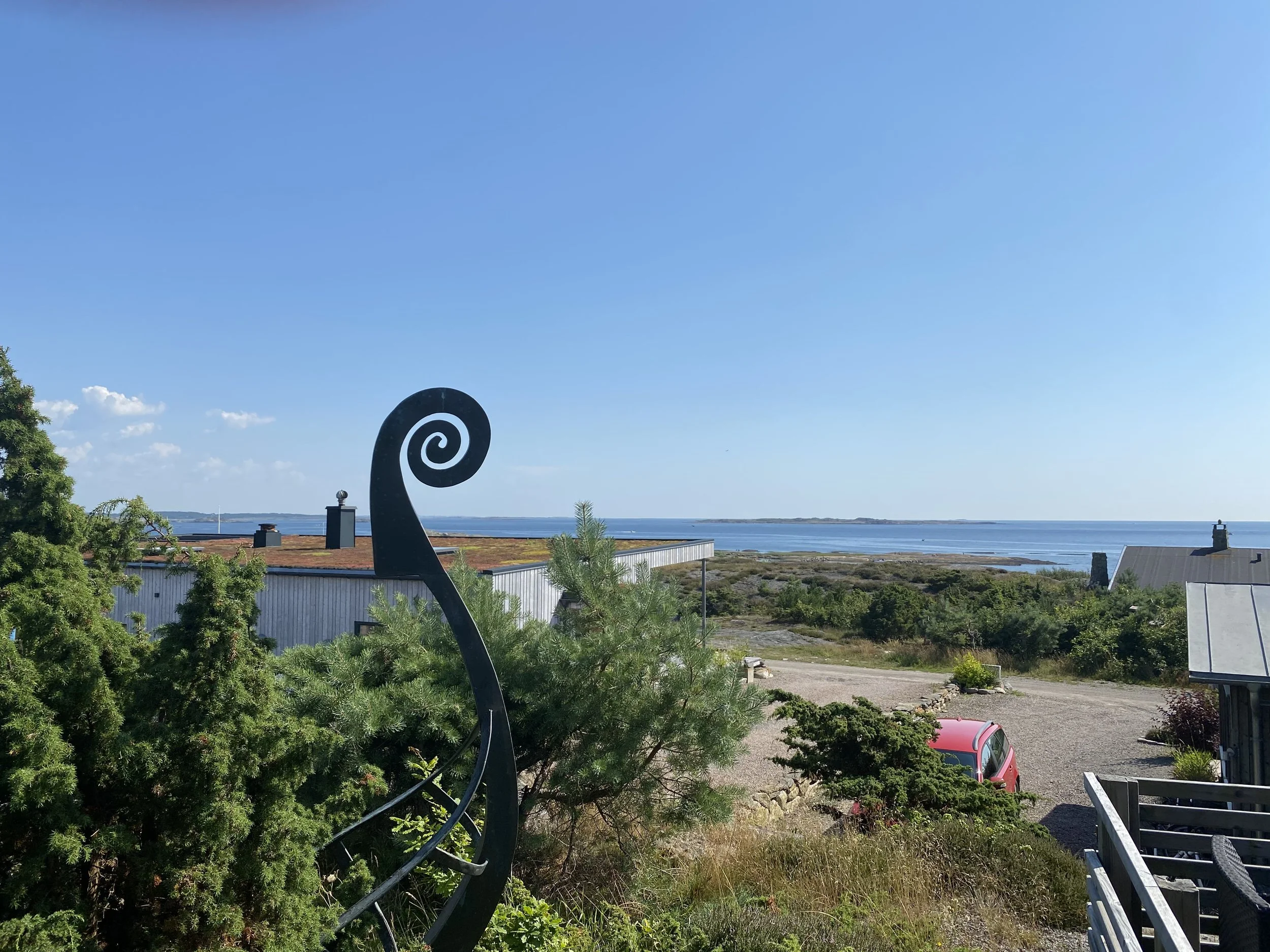 View of the Kattegat in Bua, Sweden