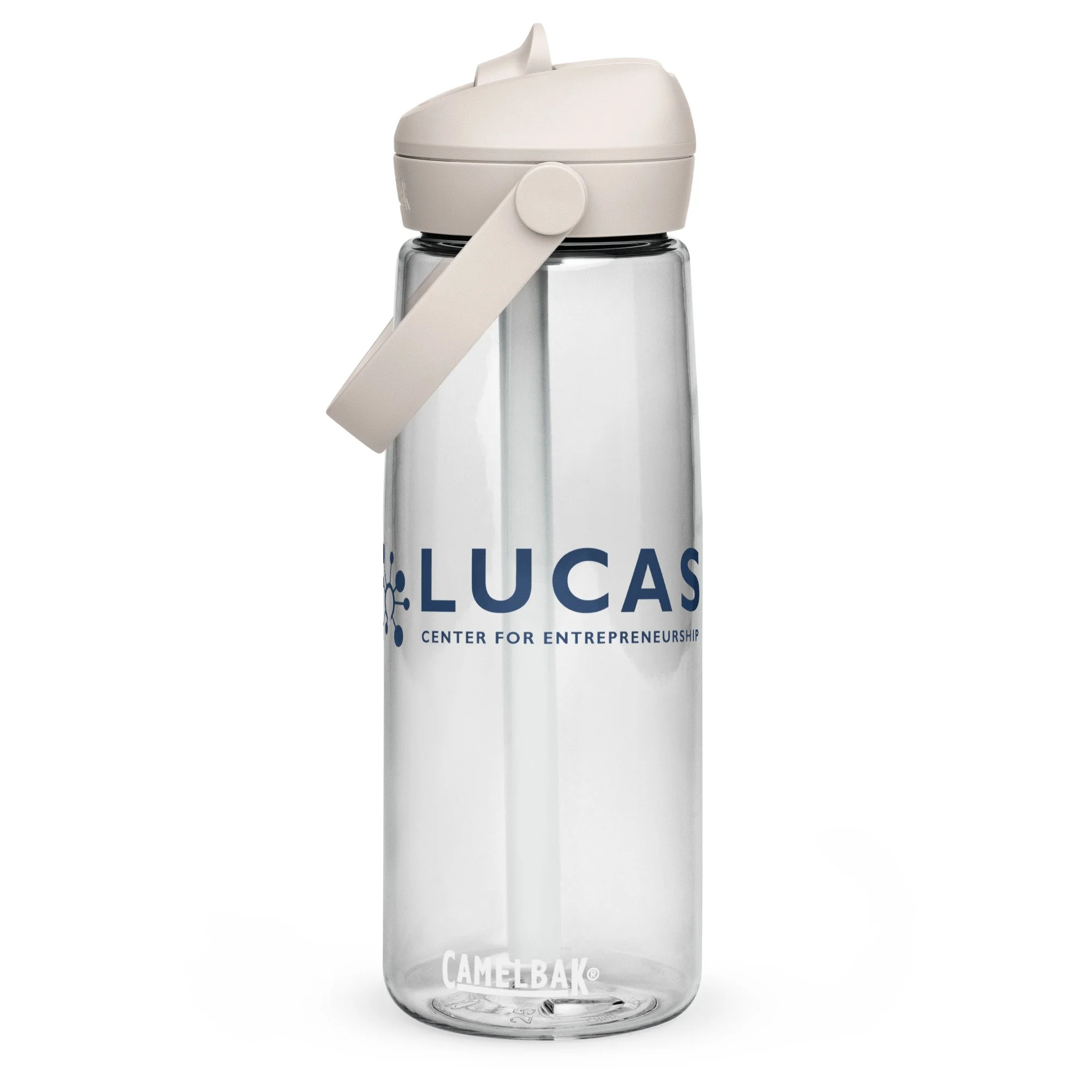 Liquid Capital flip straw water bottle