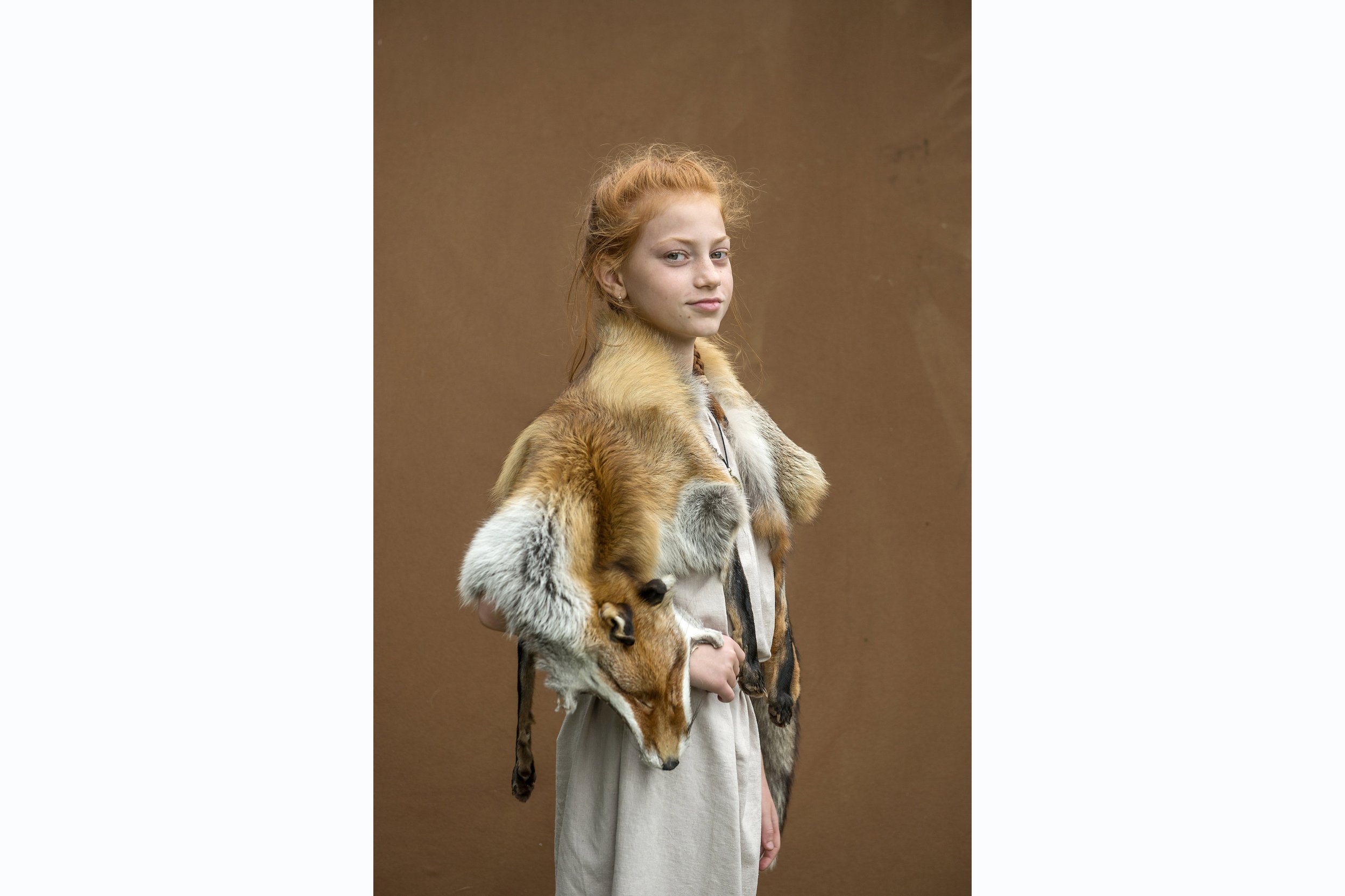 Dacian girl at a re-enactment festival