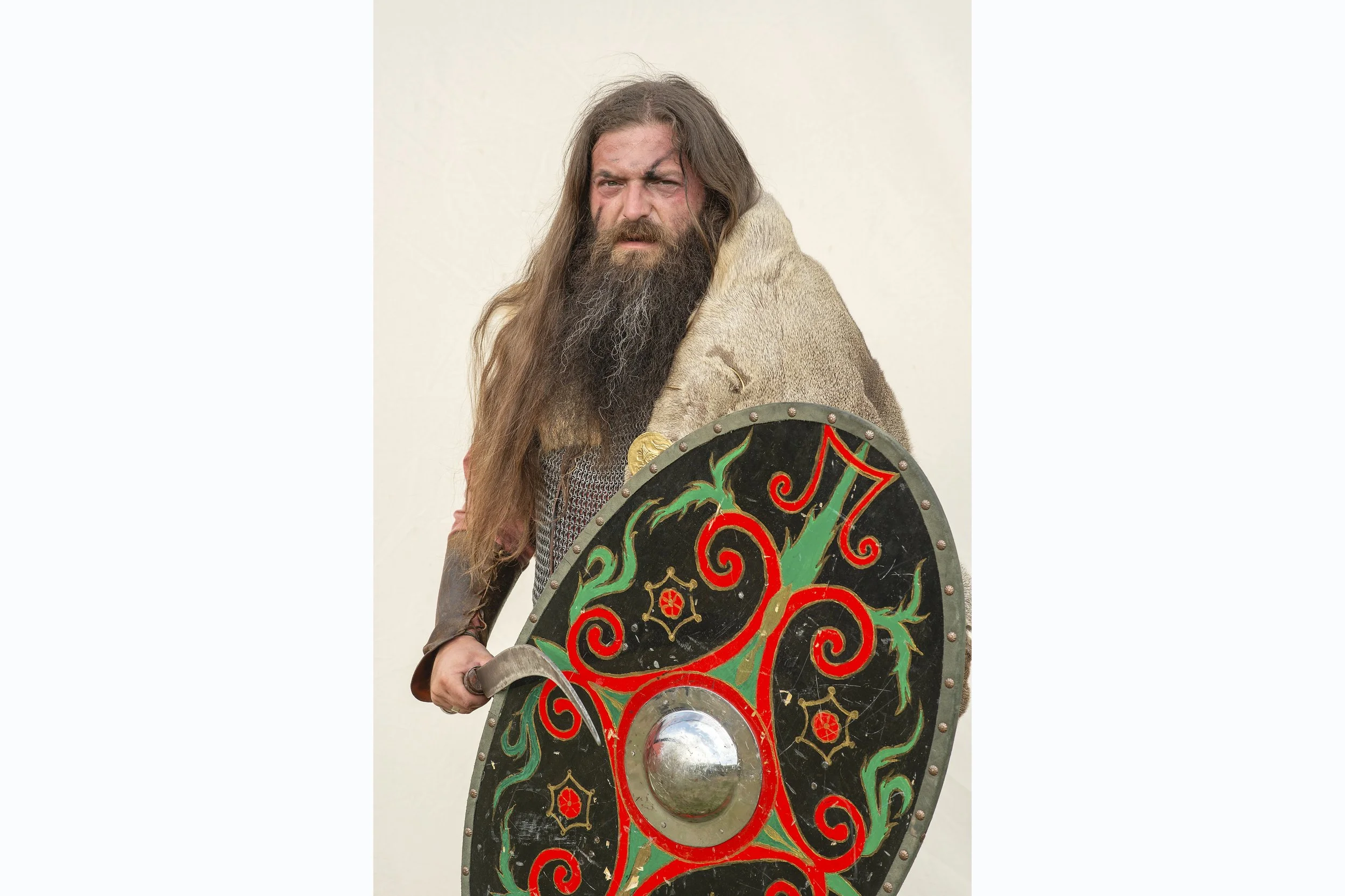 Dacian re-enactors at a festival