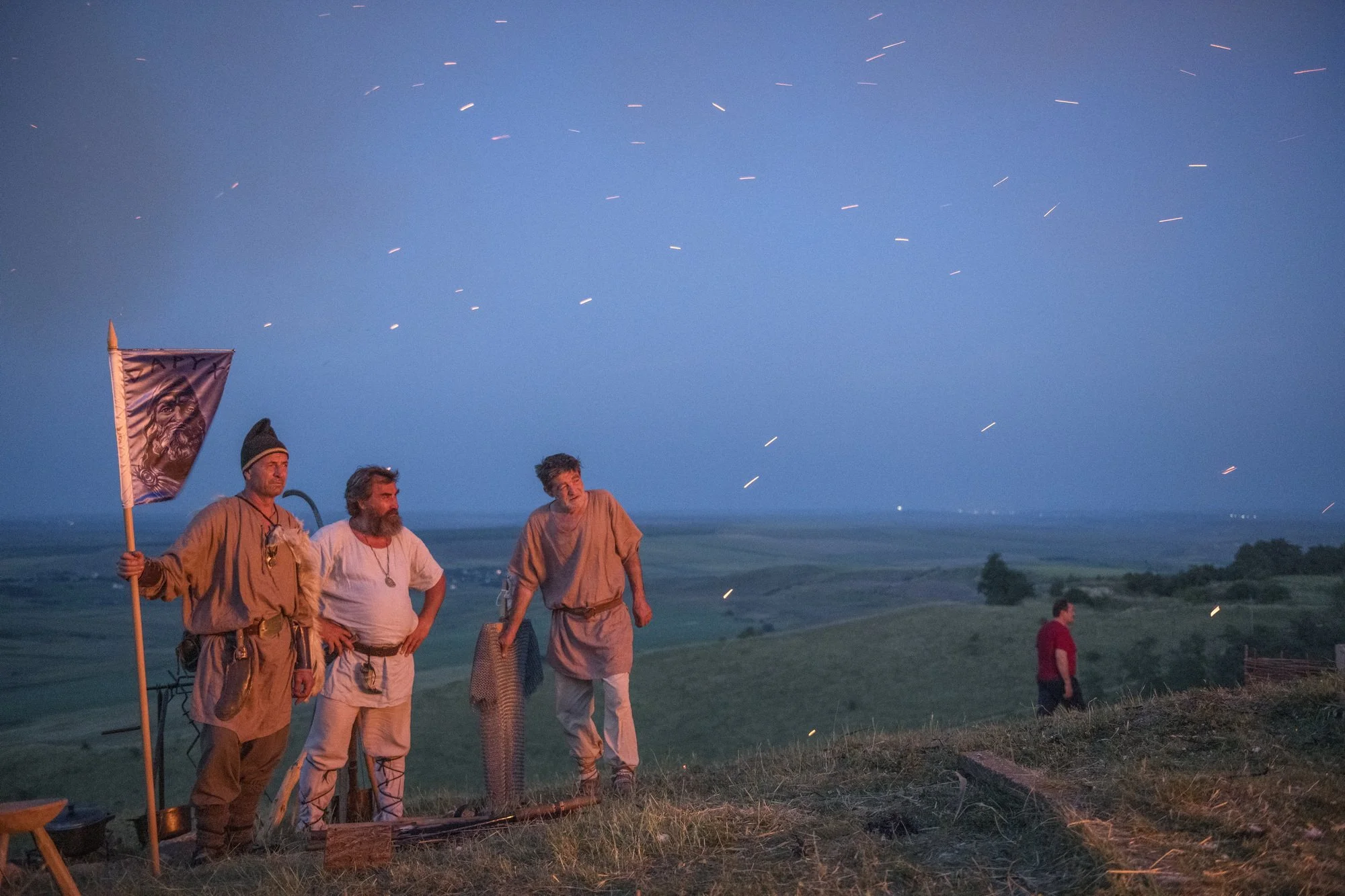 Dacian re-enactors at Cucuteni festival