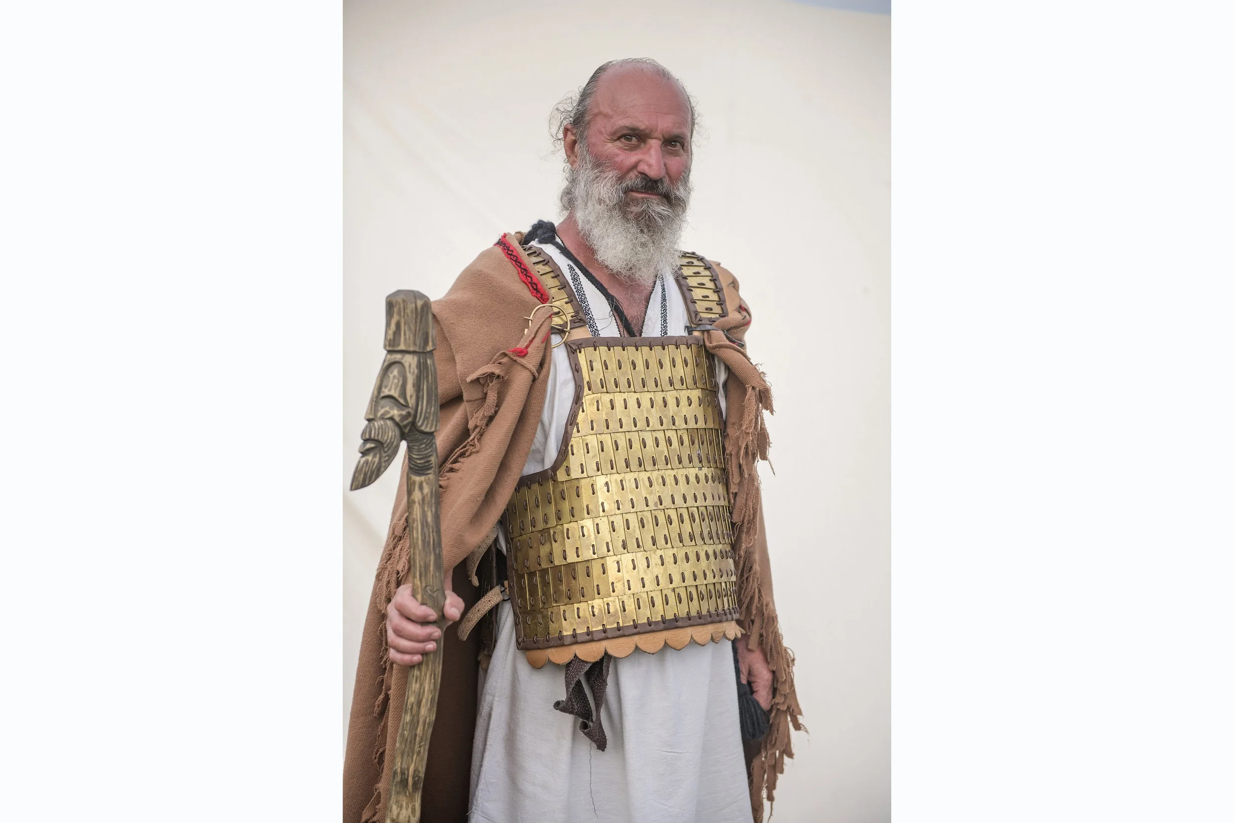 Dacian re-enactors at a festival