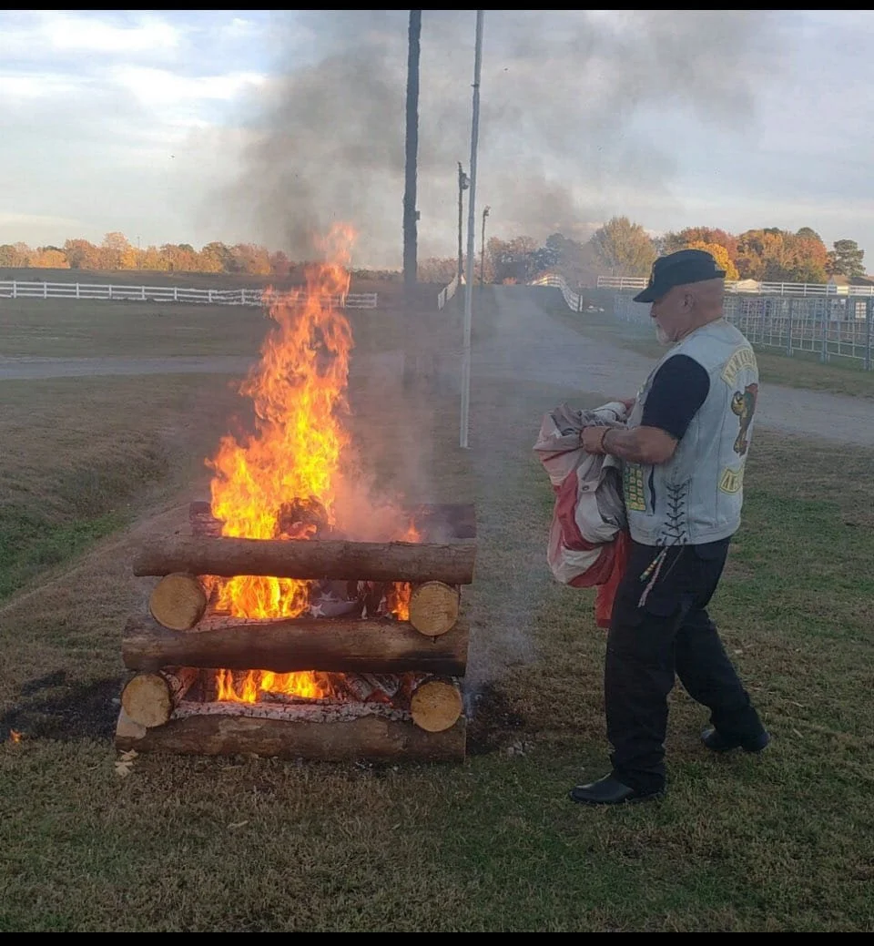 Flag Retirement Ceremony