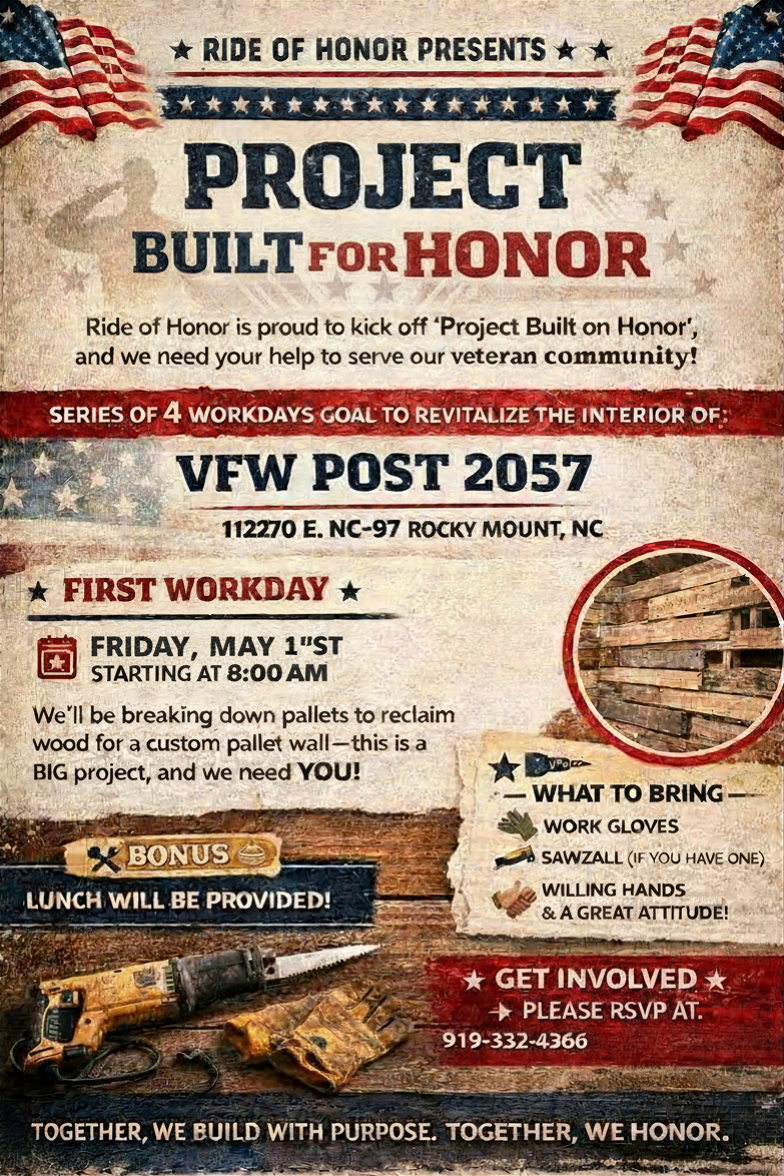 — CANCELED — PROJECT BUILT for HONOR . — CANCELED —
