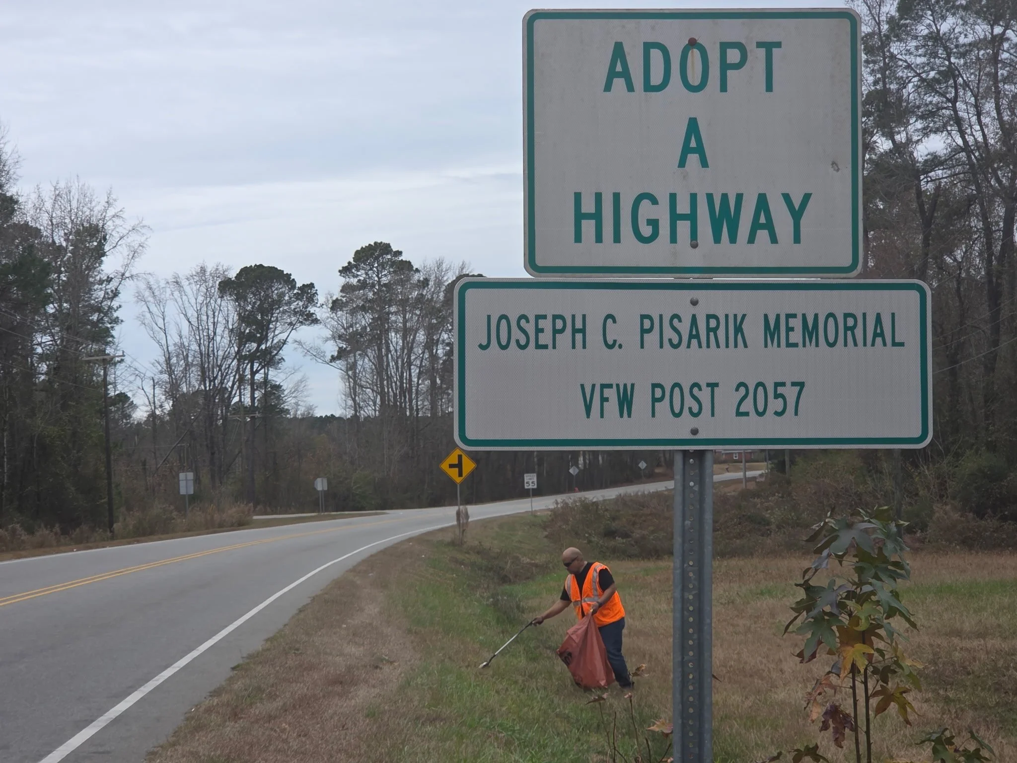 Adopt-A-Highway Cleanup