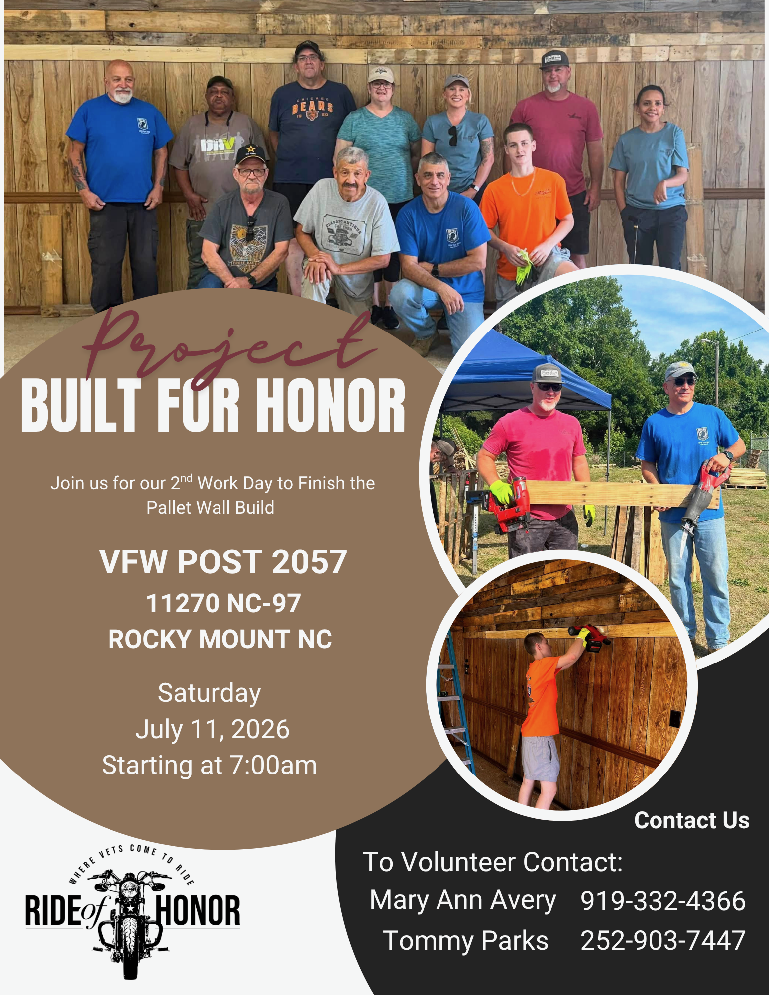 PROJECT BUILT for HONOR 