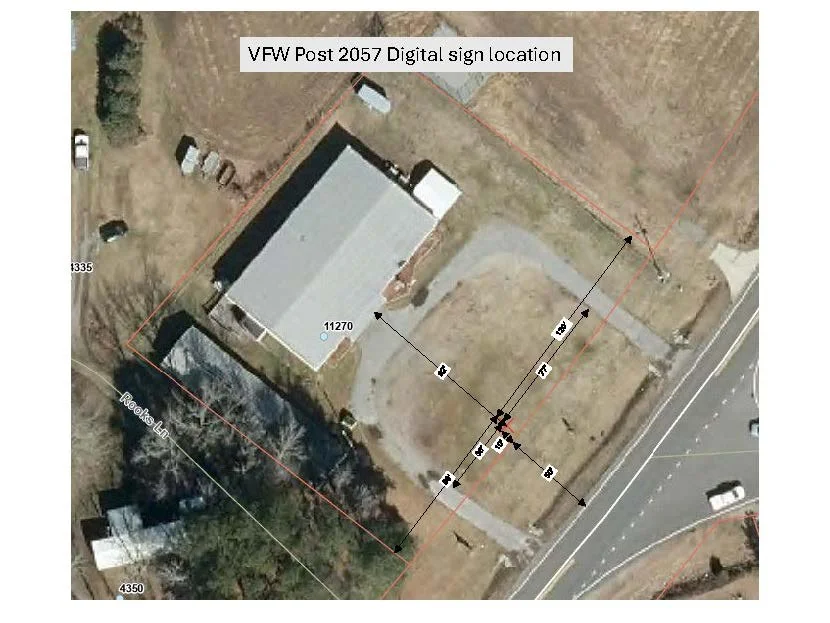 Revised vfw sign location with measurements.jpg
