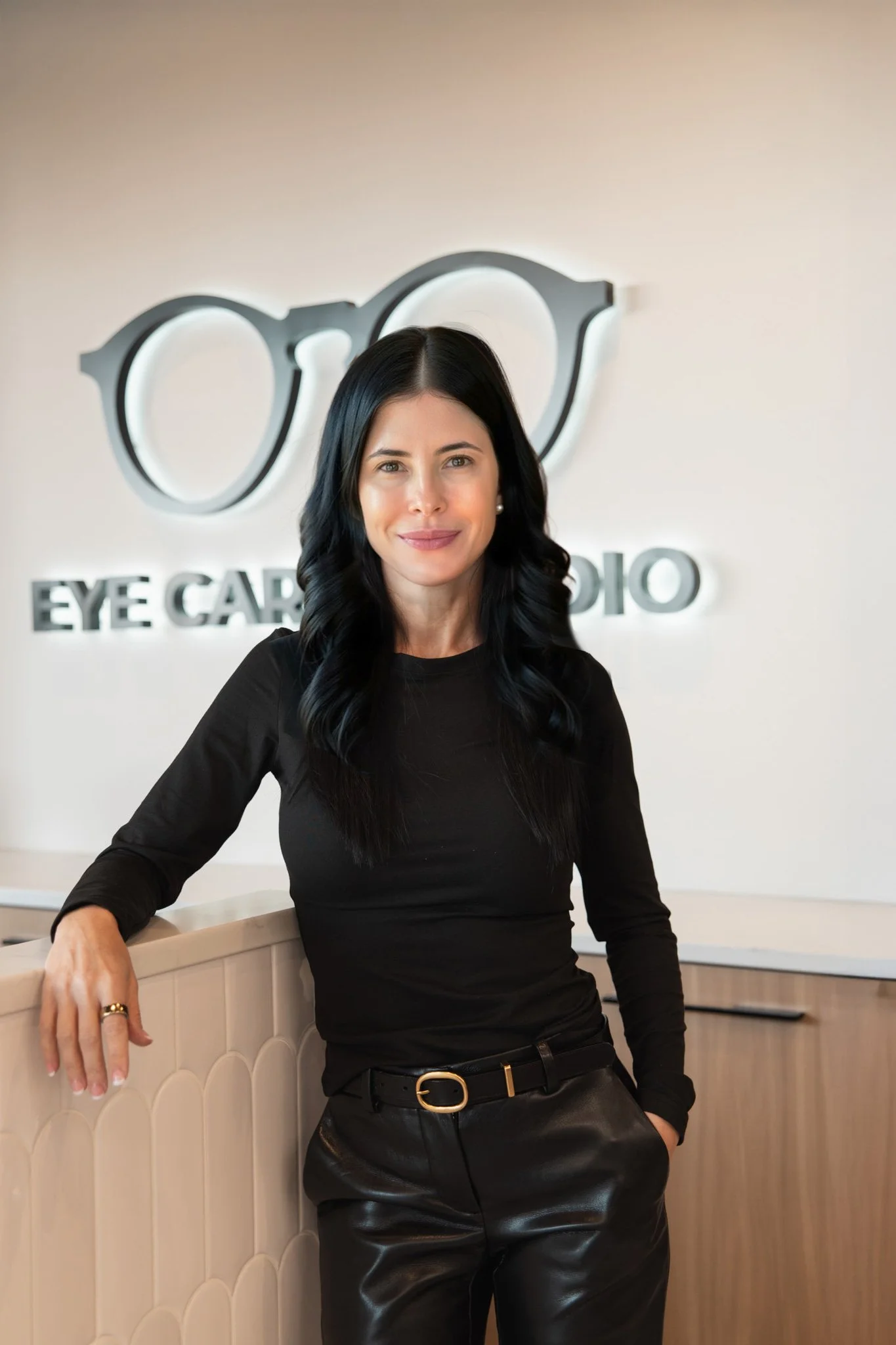 Dr. Alison Harapiak, Calgary optometrist specializing in pediatric vision, low vision therapy, and specialty contact lenses, providing expert eye care for patients of all ages.