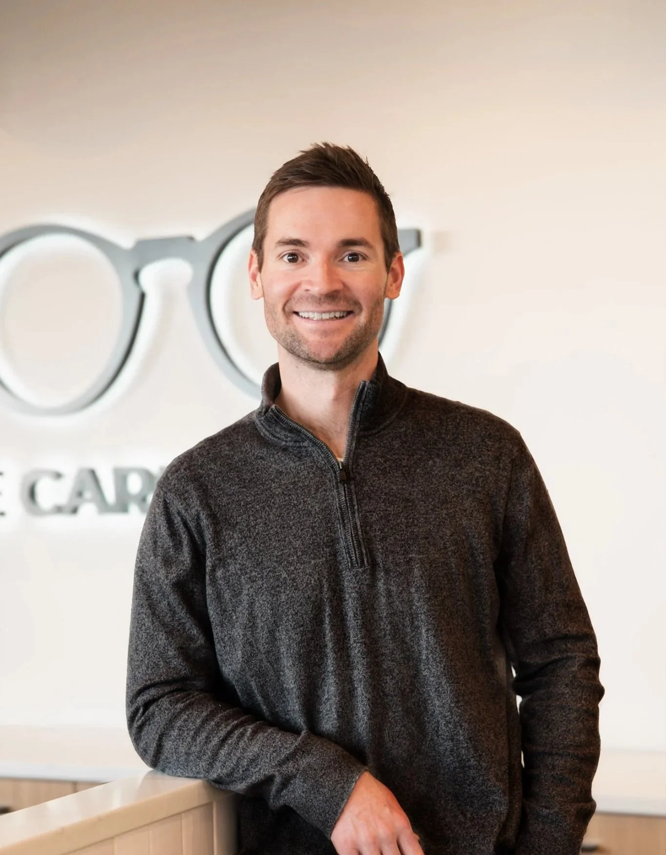 Dr. Dale Anderson, Calgary optometrist, providing comprehensive eye exams and specialty contact lens care for patients of all ages.