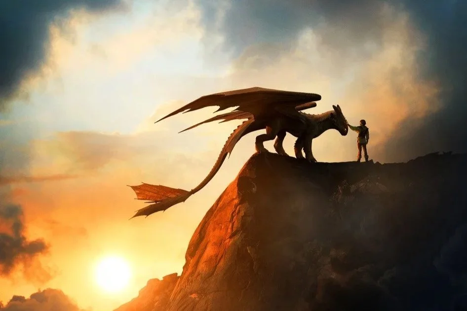 Using the poster from movie How to Train Your Dragon, the image sends the message that when we face and befriend our feelings and relate to ourselves, we become empowered with clearer directions and capacities to explore ourselves and the world.