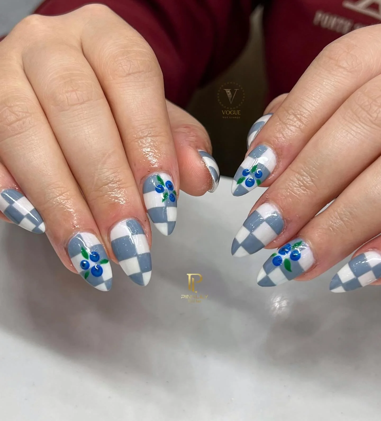 Checkered print and blueberries 🫐✨ The perfect spring combo!

Are your nails ready for Easter yet? 🐣 Walk-in or make an appointment with us today!

PinkLily Nail Bar
📍 1516 Butterfield Rd Downers Grove, IL 60515
📞 (331)307-7912
@pinklilynailbar.d