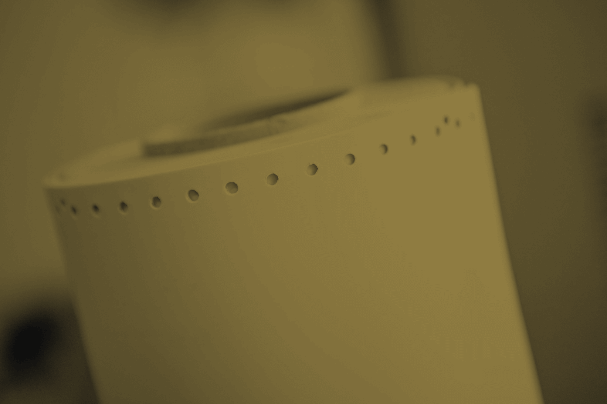 yellow duotone roll of ublast stencil product