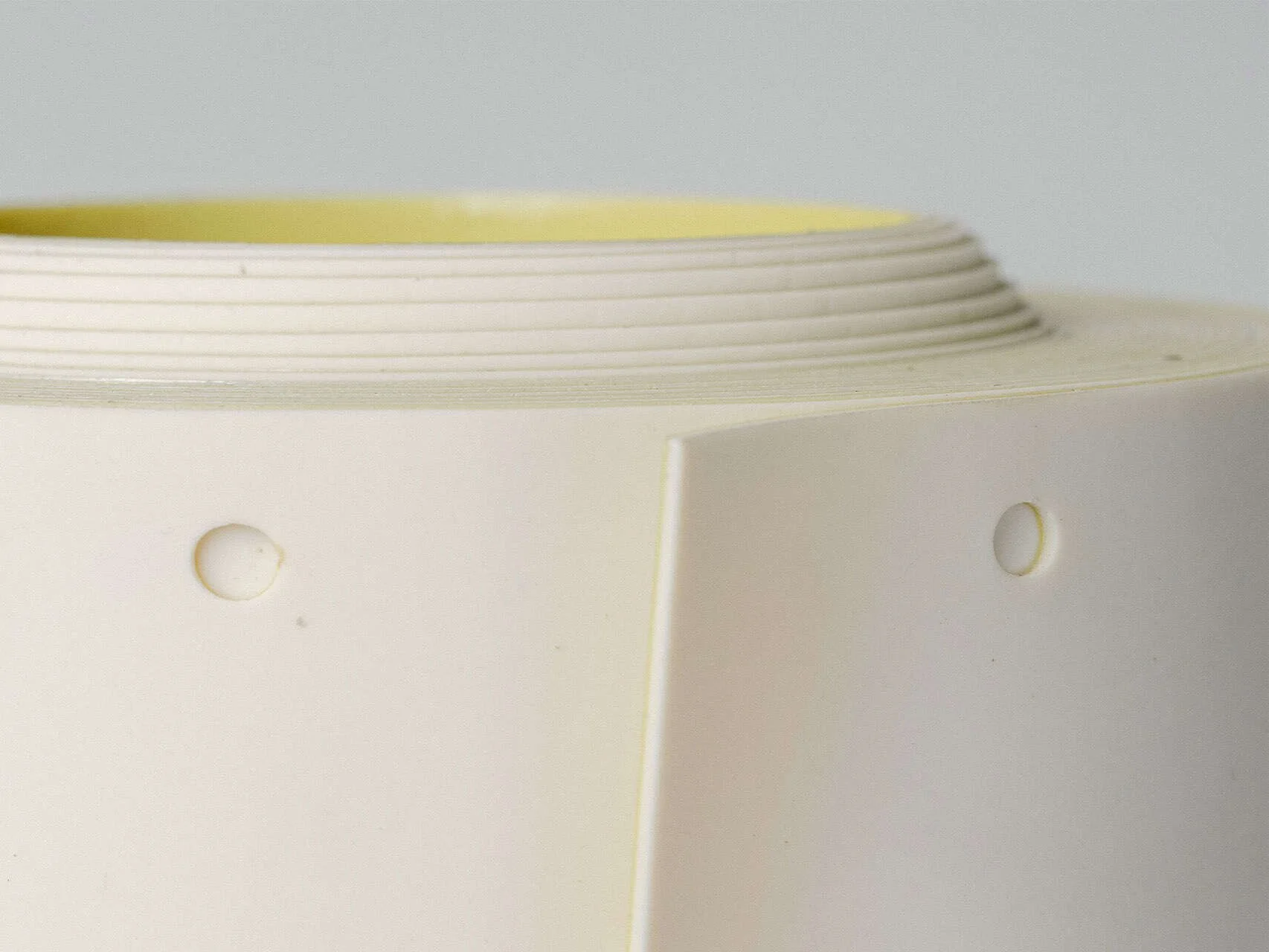 A closeup of the top view of a 719 yps product