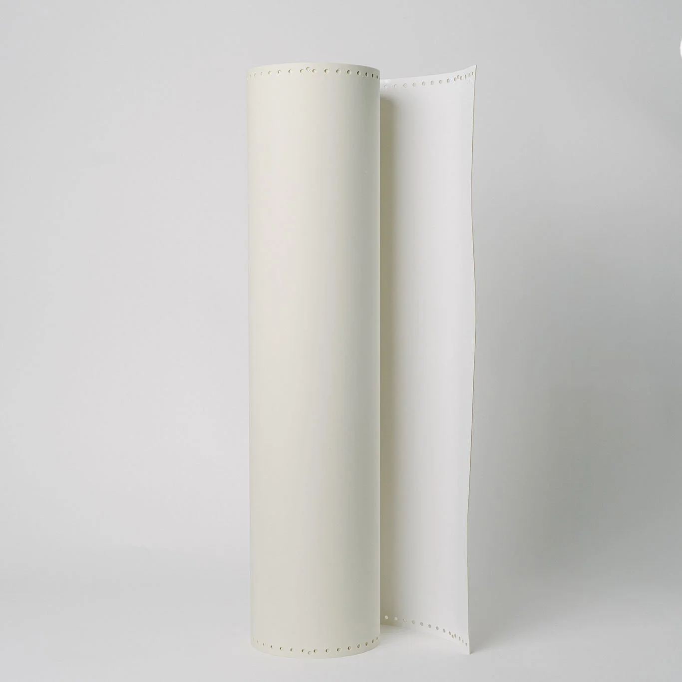A close-up shot of the UB2 on a roll standing up