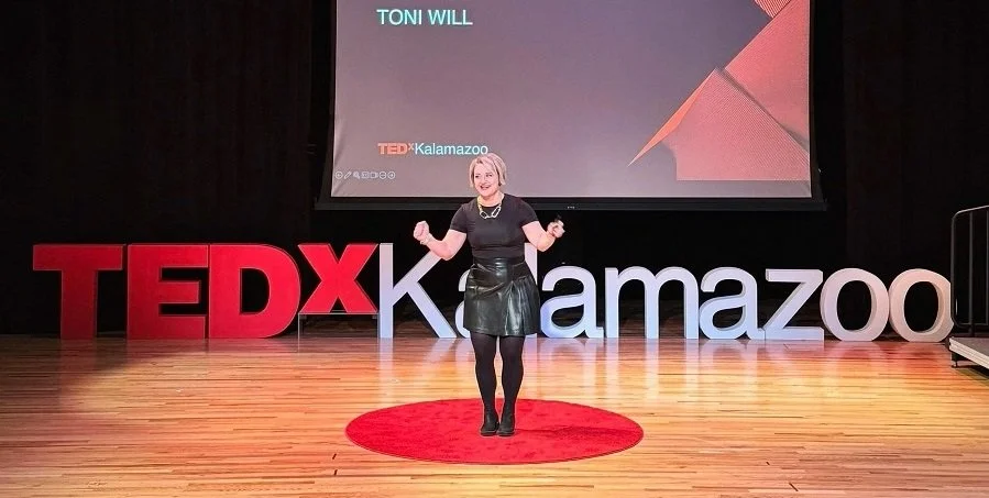 toni will presenting at tedx kalamazoo
