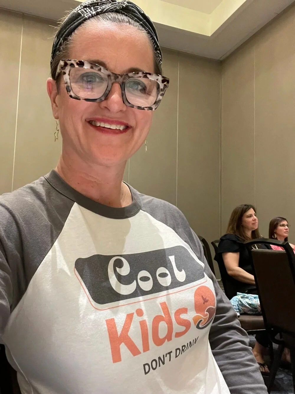toni will in cool kids don't drink shirt