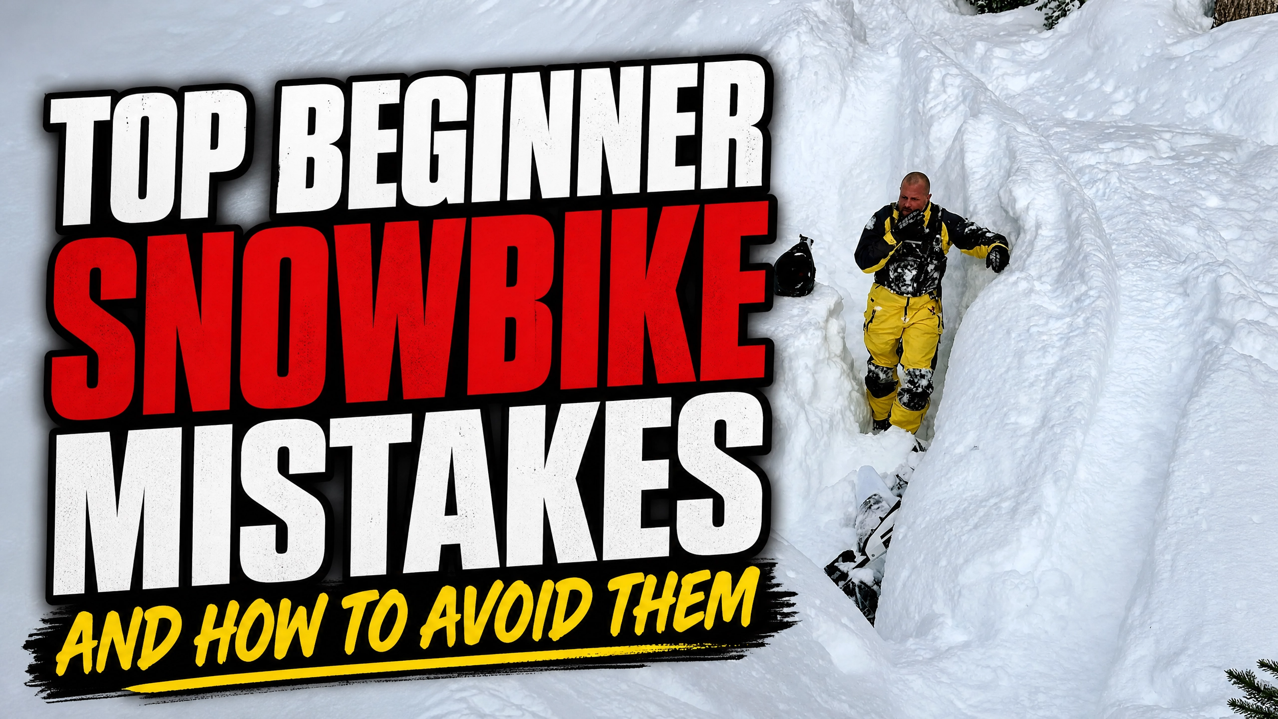 Top Beginner Snowbike Mistakes—and How to Avoid Them