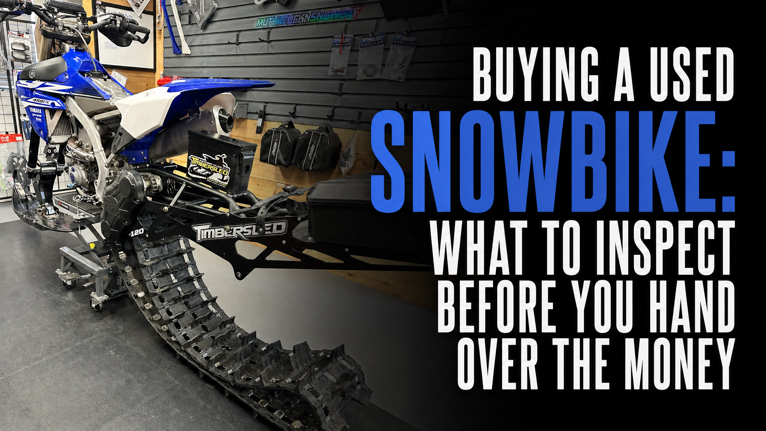 Buying a Used Snowbike: What to Inspect Before You Hand Over the Money