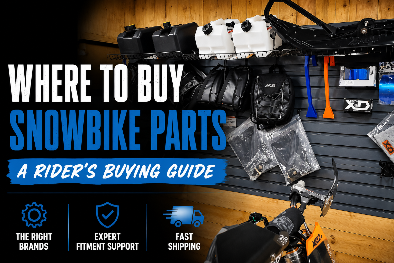 Where to Buy Snowbike Parts: A Rider's Buying Guide
