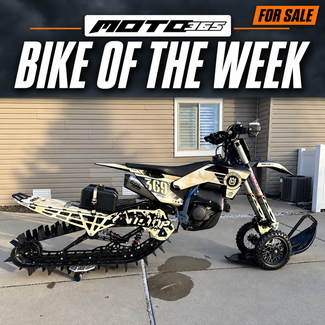 Richard Smith’s 2025 Husqvarna FC450 / 2026 MTN.TOP Transfer