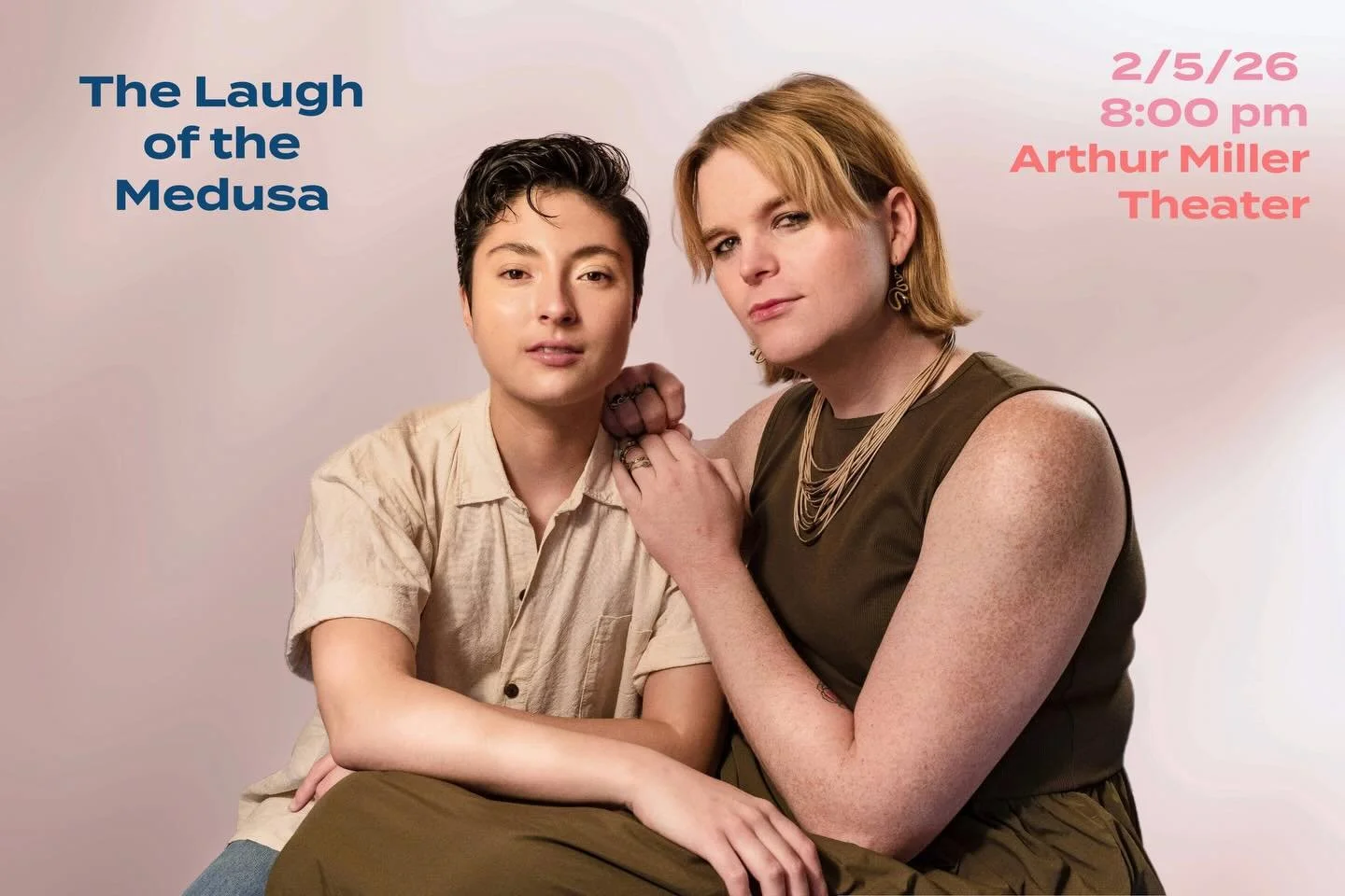 We are so excited for @umichmusicaltheatre alum Thani Brant to join us at our festival with a presentation of their new musical, The Laugh of the Medusa. 

THE LAUGH OF THE MEDUSA is a trans coming of age story about a mythological figure and a young