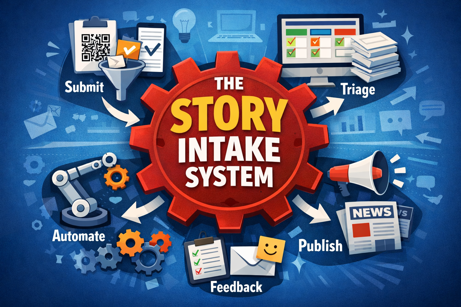 The Story Intake Problem (and the Low-Cost Tech Stack That Fixes It)