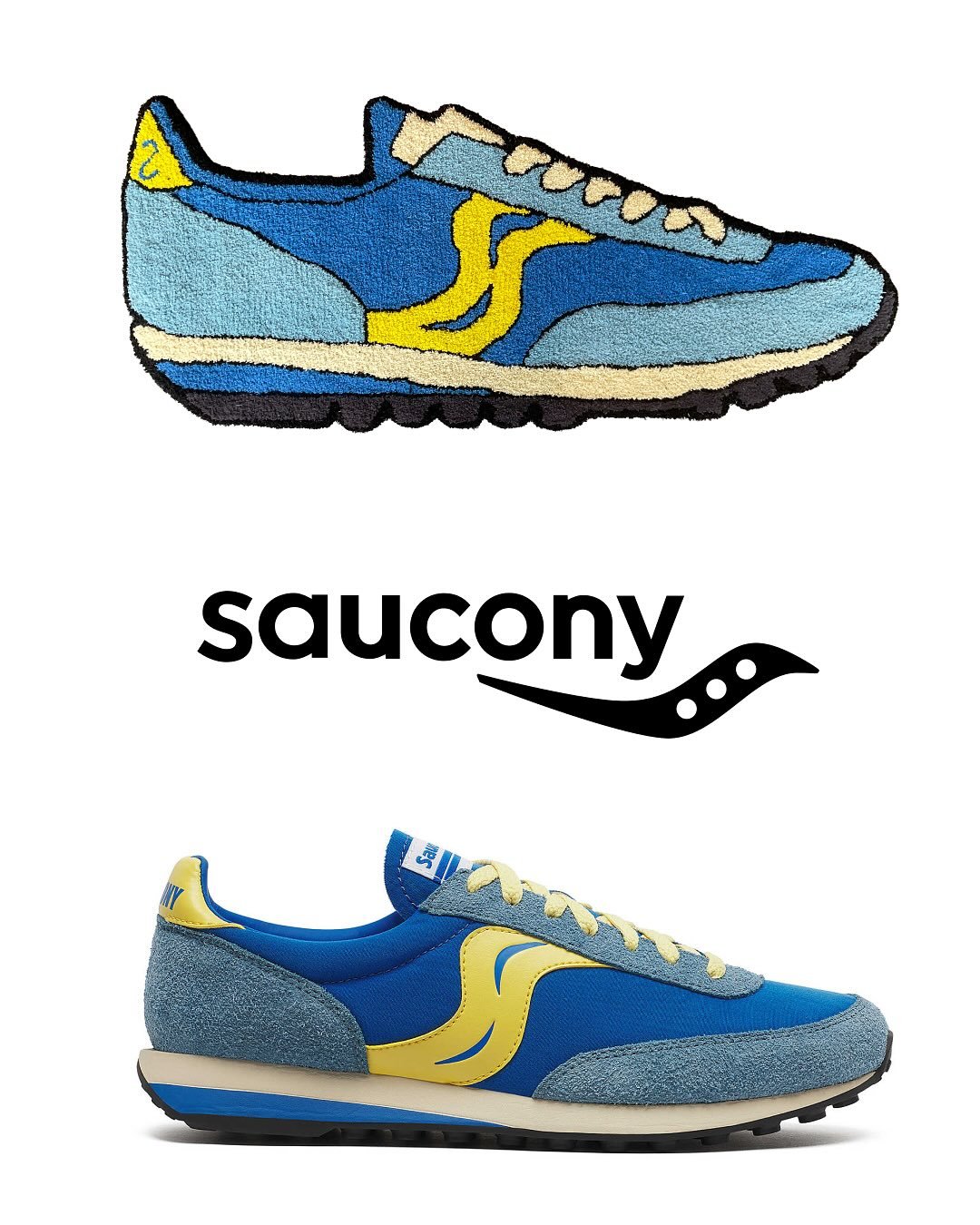 SAUCONY [Jan 2025]
-
This tufting project was created for the launch event of the TRAINER 80 ORIGINAL model. We transformed this iconic shoe design into a unique tufted artwork, merging creativity with style for an unforgettable display! 

#tufting #