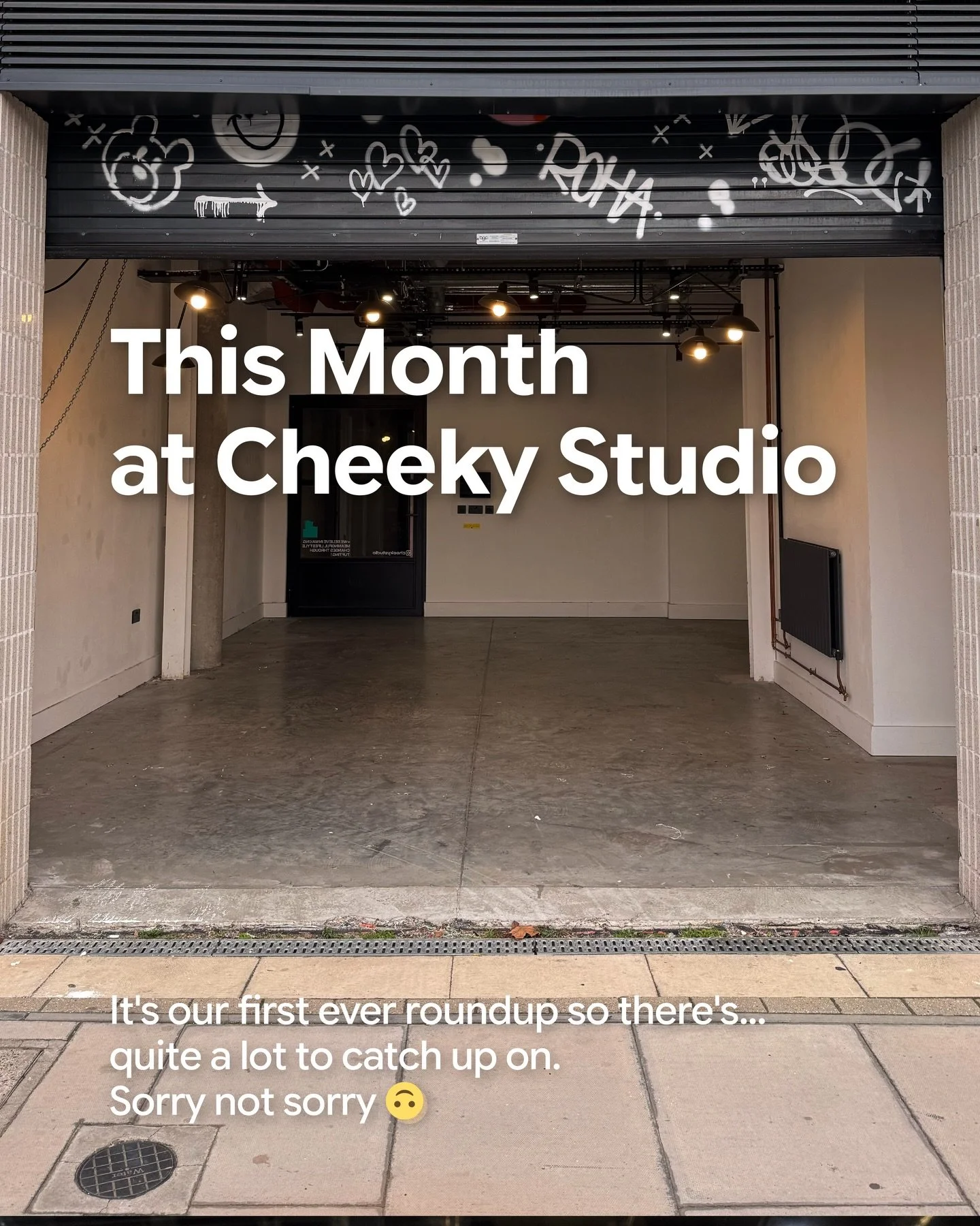 We've been quiet on here. We were NOT quiet in real life. 😅
New studio ✦ new workbench ✦ exclusive tufting guns ✦ a bag that stopped us in our tracks ✦ Valentine's chaos ✦ and so much more &mdash; it's all in the cards. Swipe through! 👉
More Cheeky