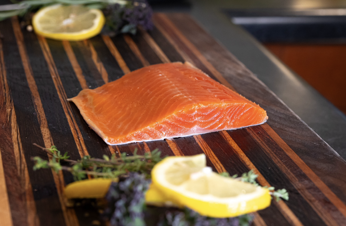 Wild Caught Alaskan Salmon Portions - 10lb Box