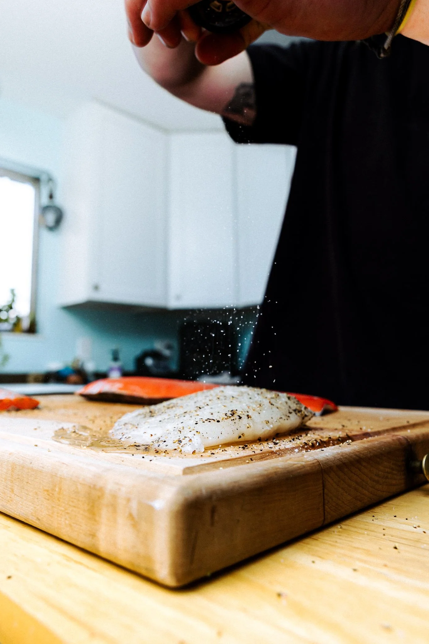 Wild Caught Alaskan Halibut Portions - 10lb Case