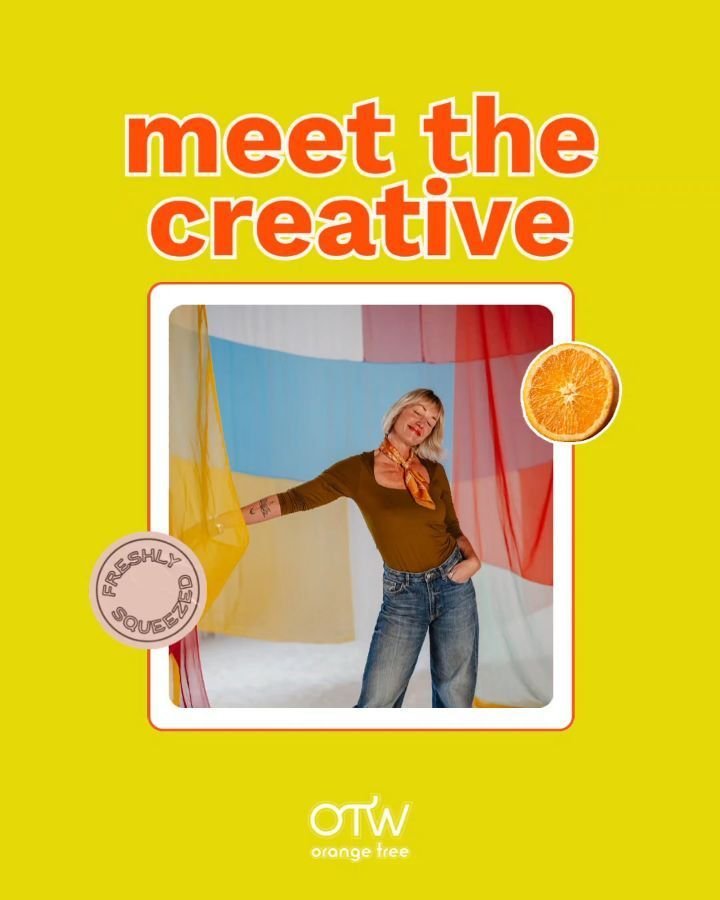 MEET THE CREATIVE 🍊 Hiya! I'm Janie, the enthusiastic creative behind OTW!
.
I wanted to share a little bit about me, the human behind the business 🤗
.
I plan, design &amp; style offbeat weddings that make you stop &amp; smile. Always filled with a