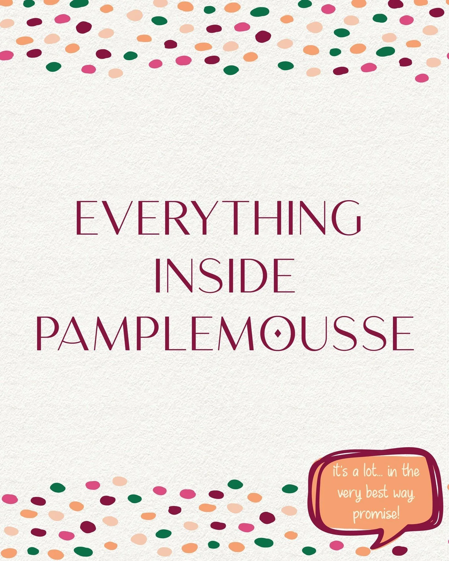 in case you missed it &mdash; Pamplemousse is live. 🍊

here's everything inside: a full handwritten font (yes, ligatures included) + a 40-piece doodle collection. one bundle, one price.

$12.50 intro price through june 8, then it goes to $17. grab t