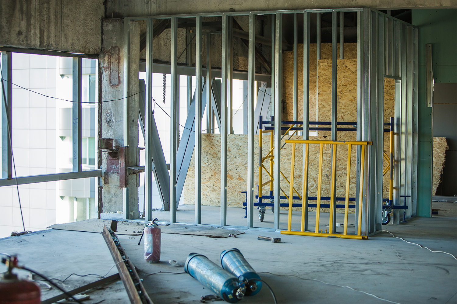 Metal Wall Framing For Apartment Complex