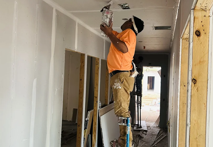 Apartment Drywall Installation by MAC Drywall & Painting