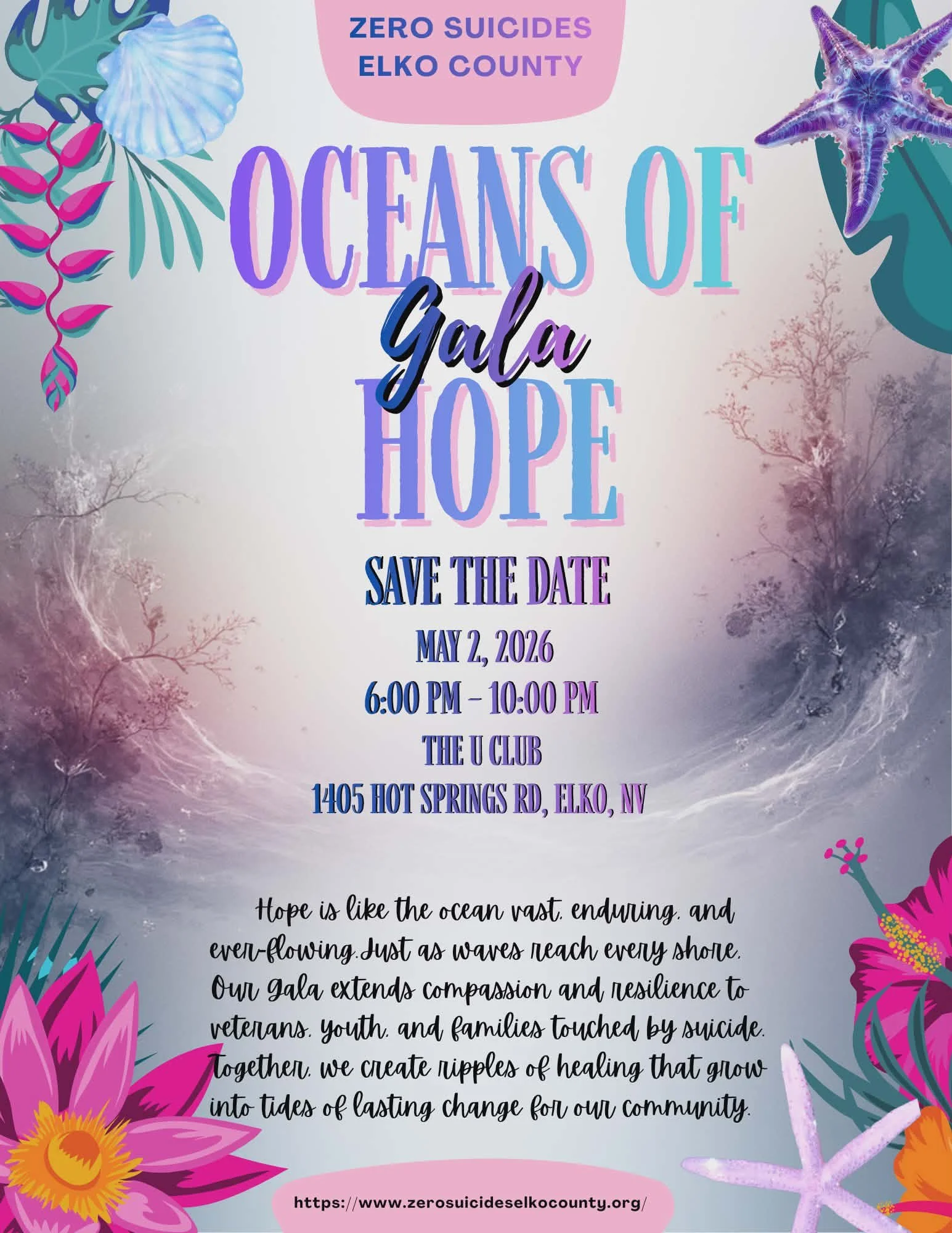 Save the Date: Oceans of Hope Gala 2026