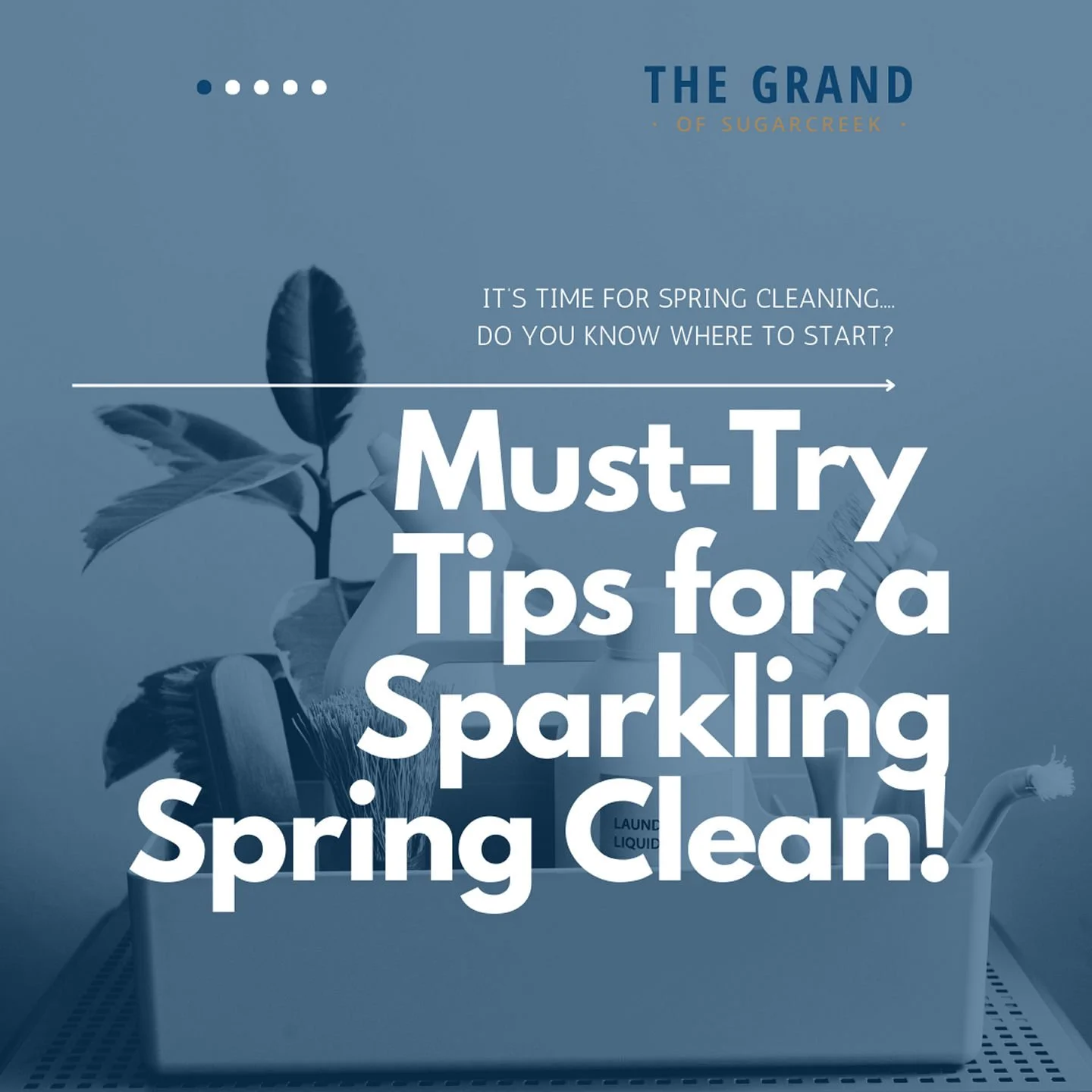 🌷 We are welcoming spring with open arms this year at Reserve of Sugarcreek! Here are a few spring cleaning tips to help our residents welcome the new season too:🧺 Declutter items you no longer use🧽 Clean one room at a time🌿 Let in fresh air and 