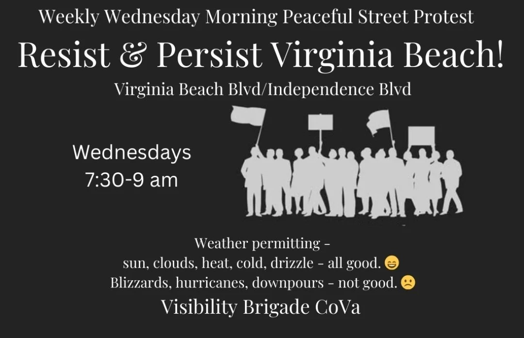 Weekly Wednesday Peaceful Street Protest 
