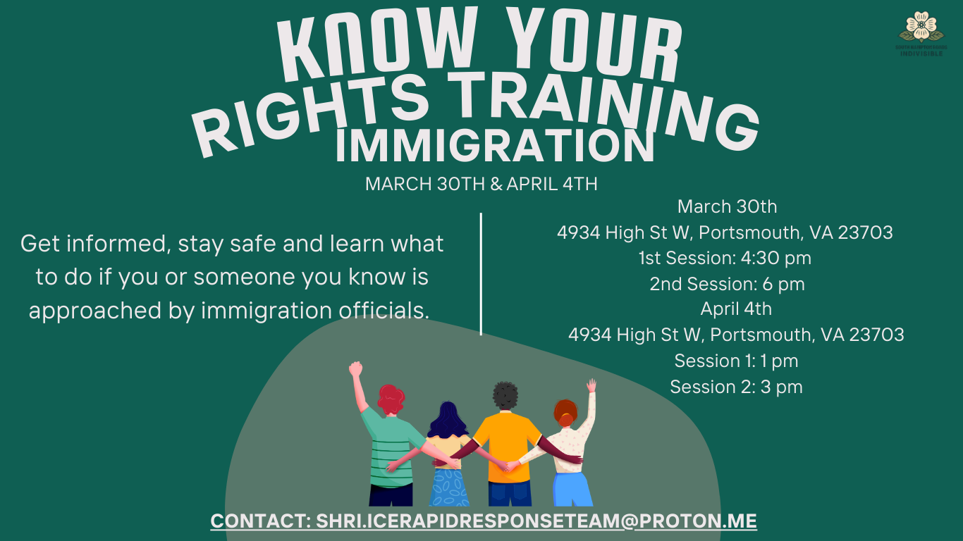 Know Your Rights Training- Portsmouth 