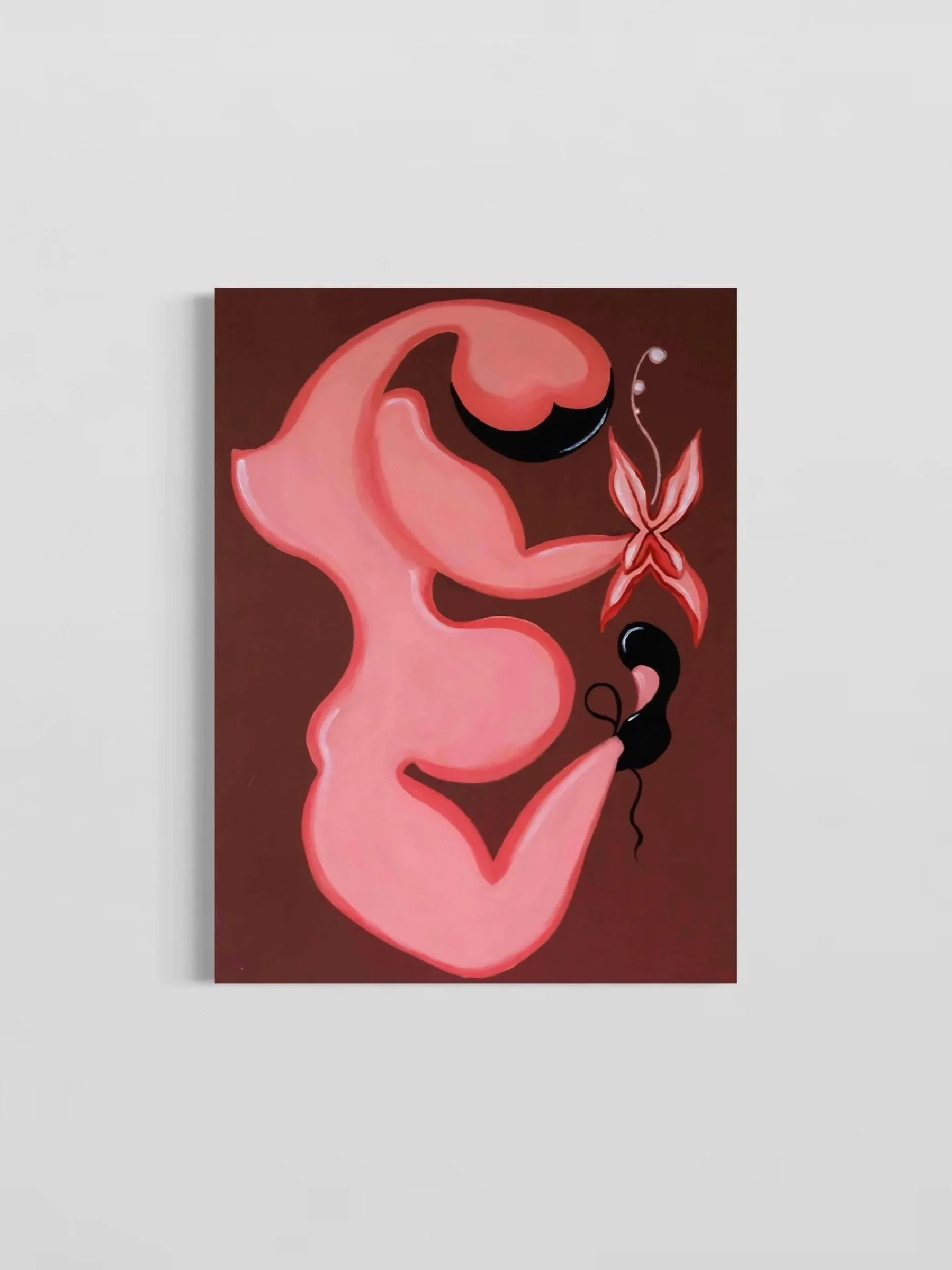 Dance et Extase (2025) Acrylics on Belgian Linen (80x54)